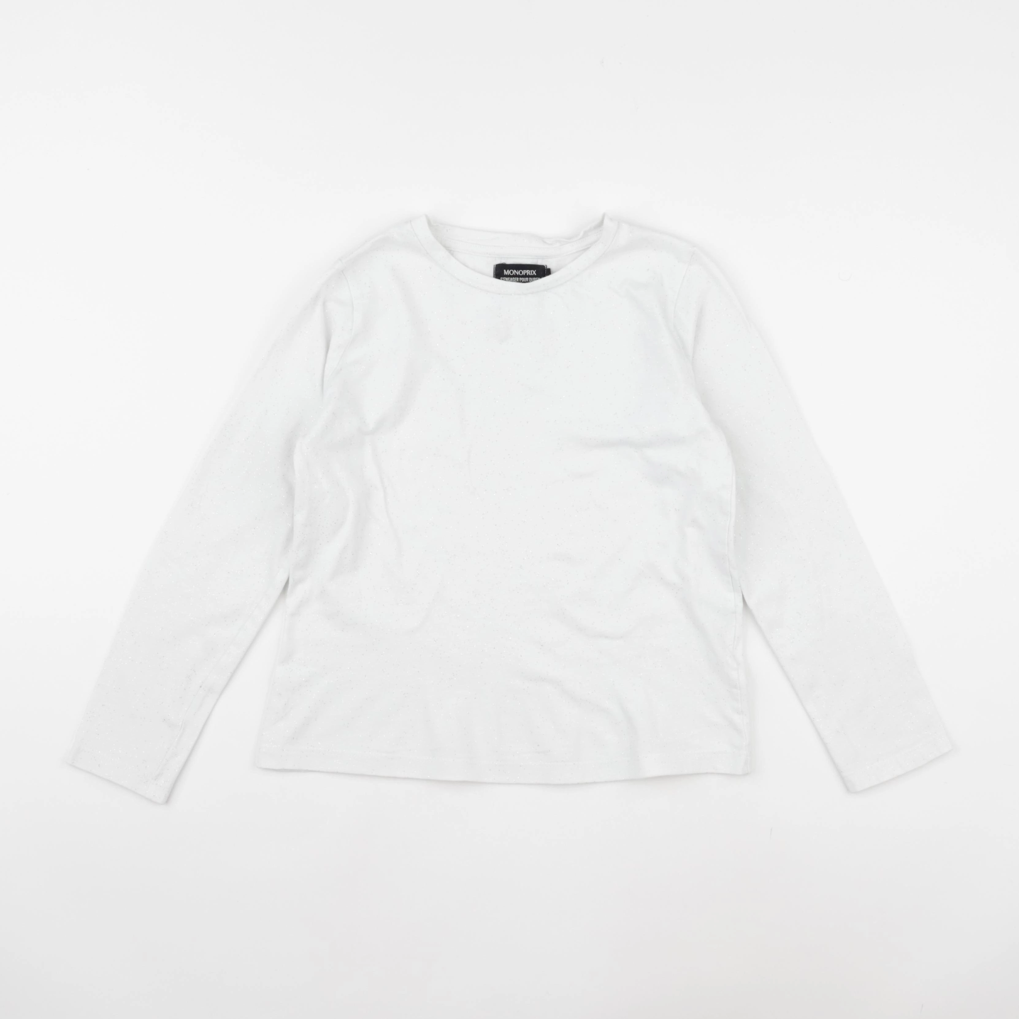 Monoprix - tee-shirt blanc - 10 ans
