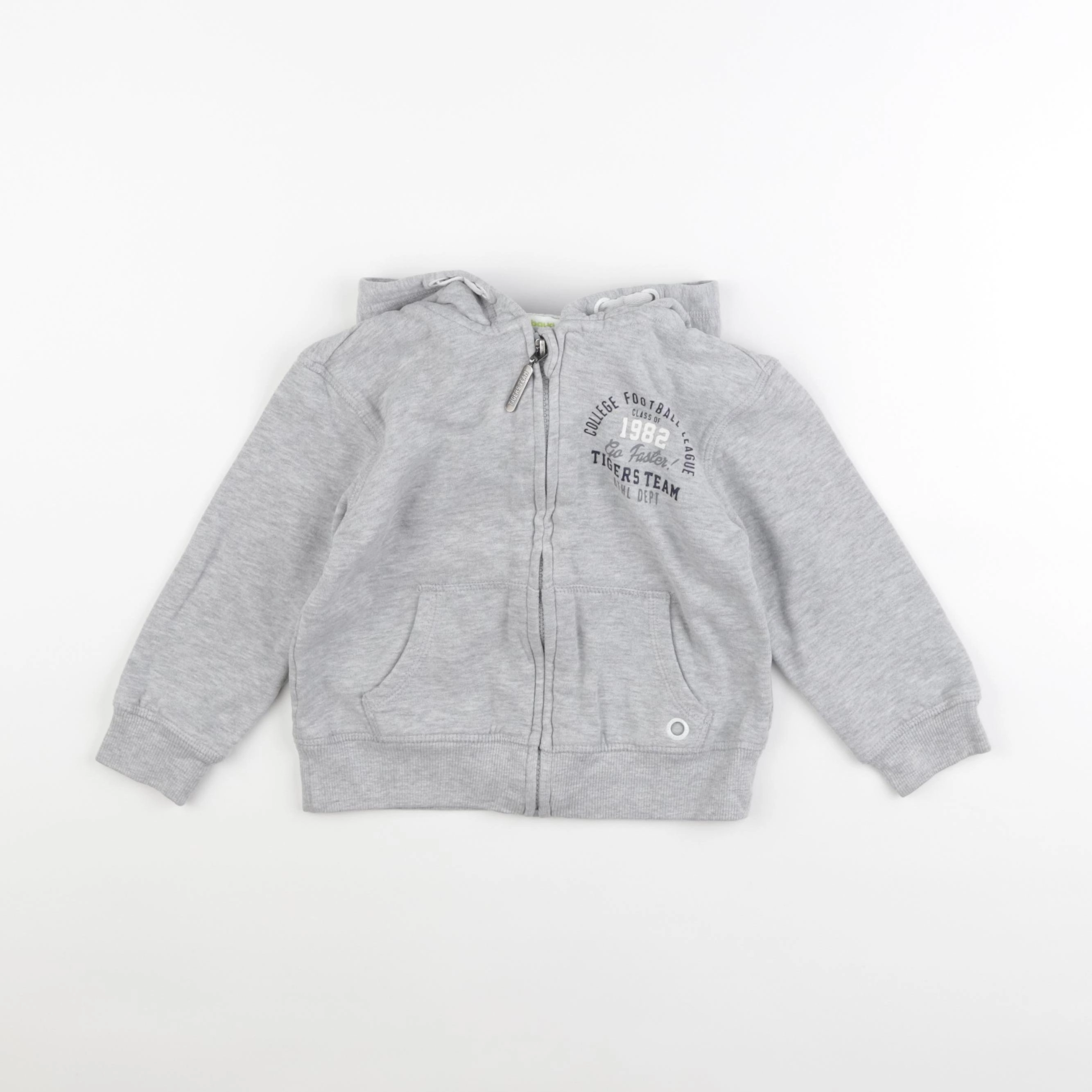 Vertbaudet - sweat gris - 4 ans