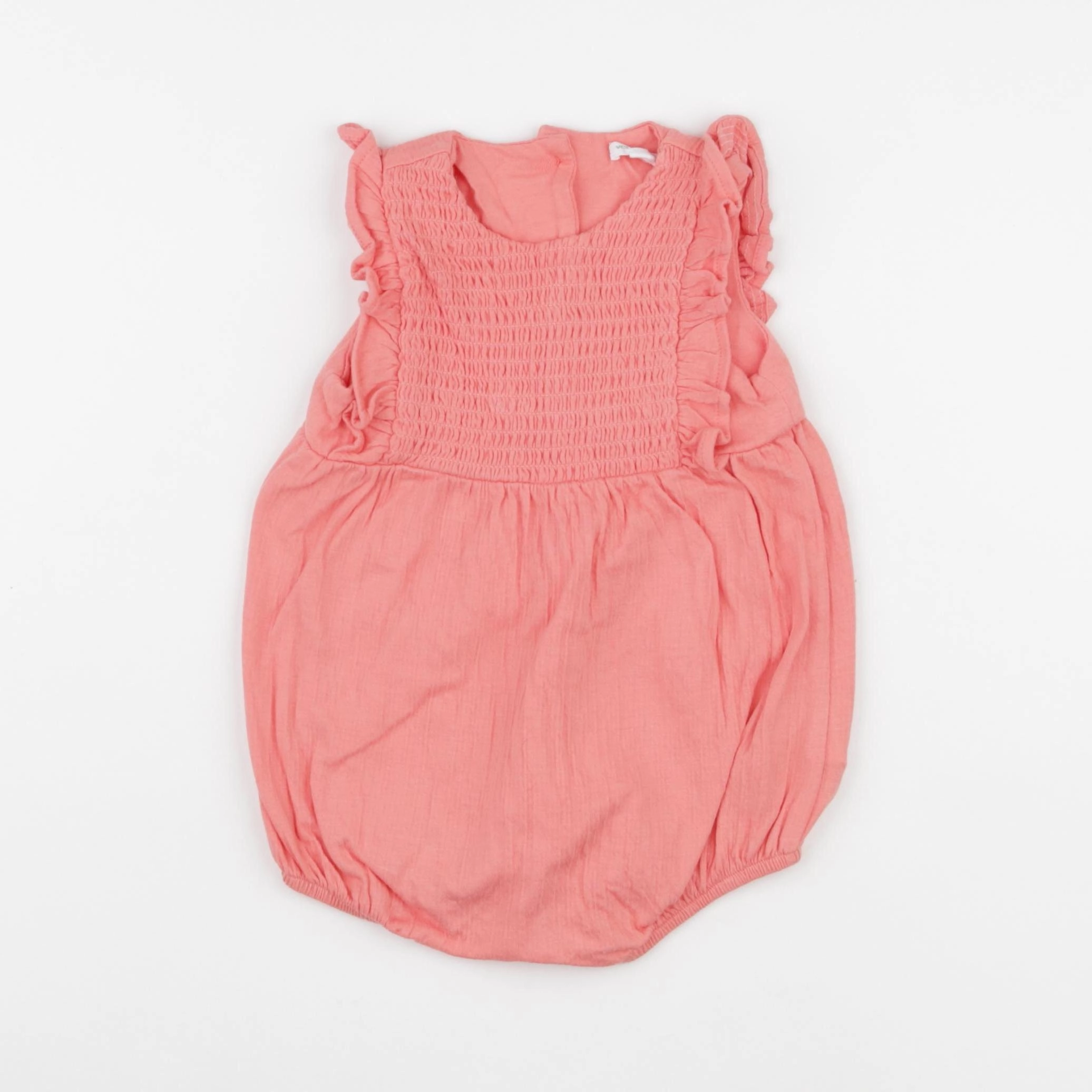 Vertbaudet - combinaison rose - 9 mois