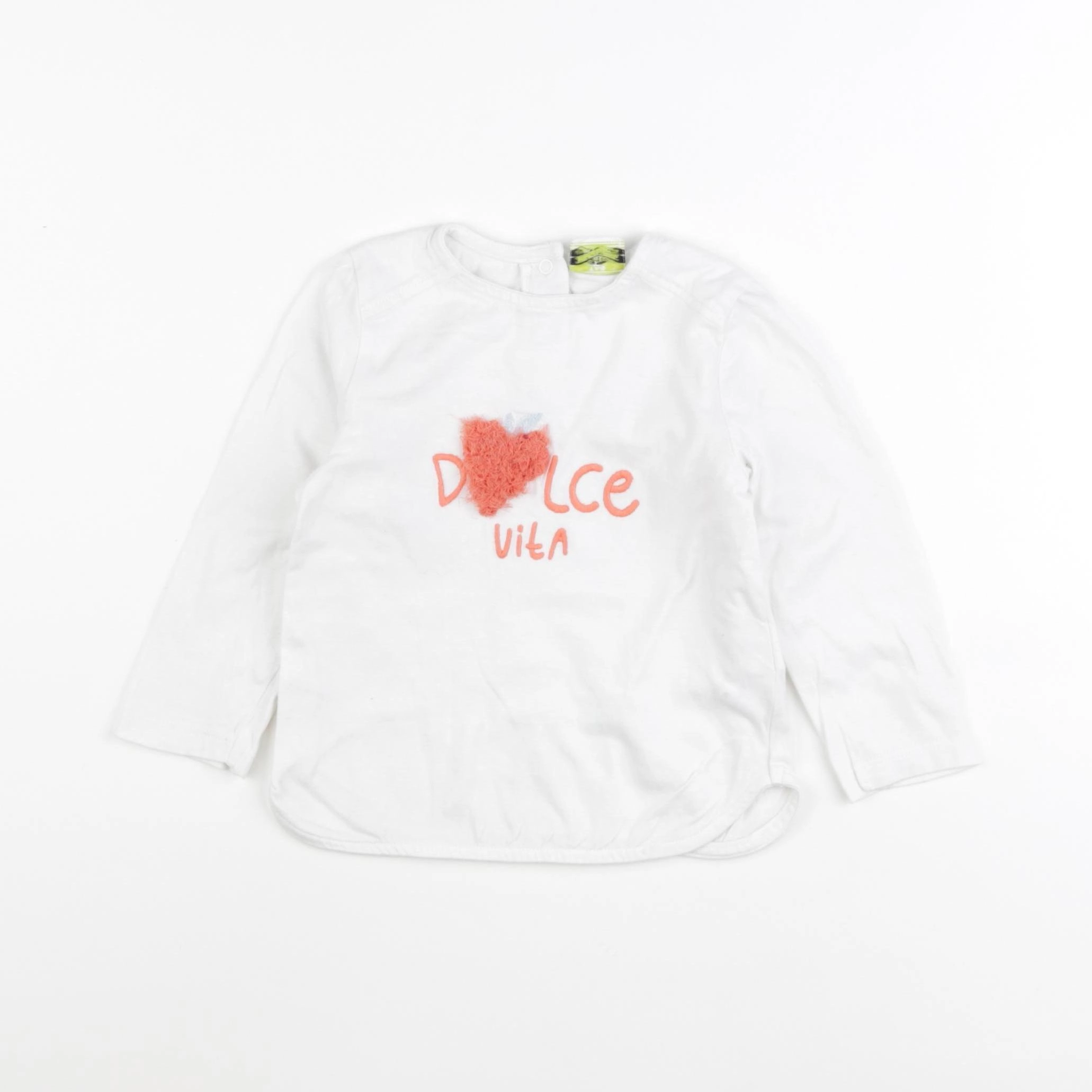 Tape à l'oeil - tee-shirt blanc - 18 mois