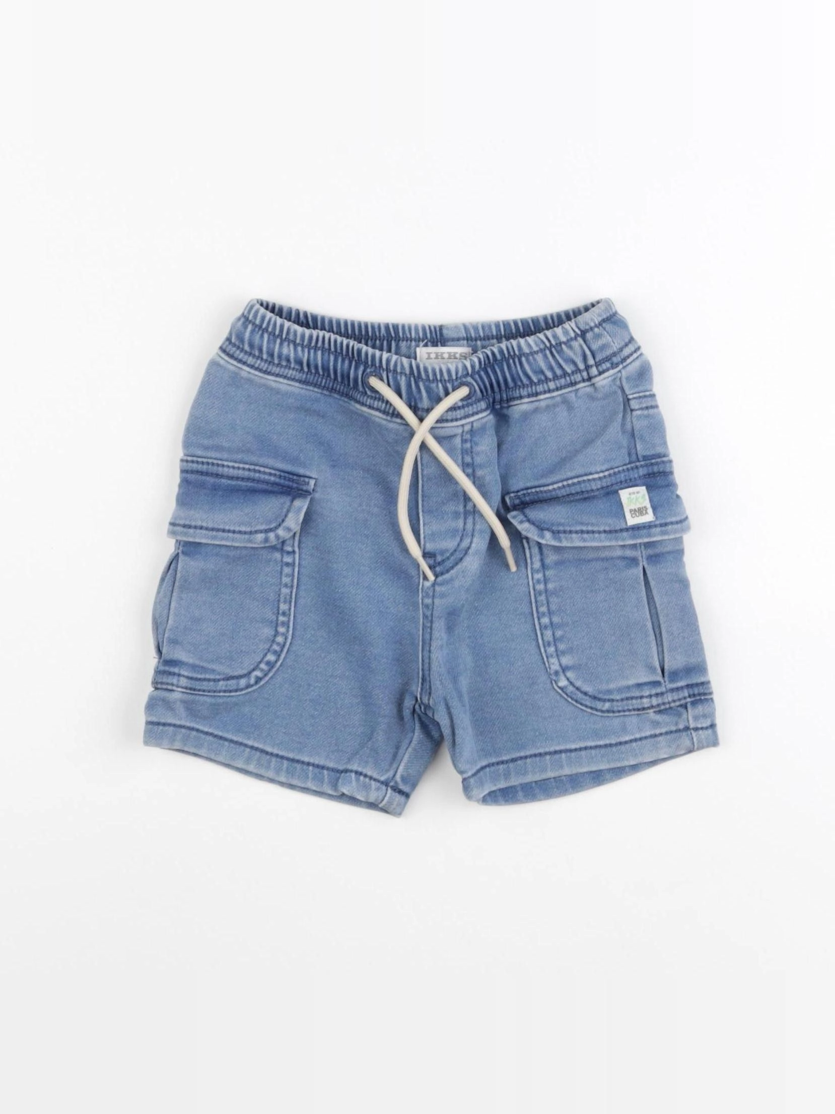 IKKS - short bleu - 2 ans