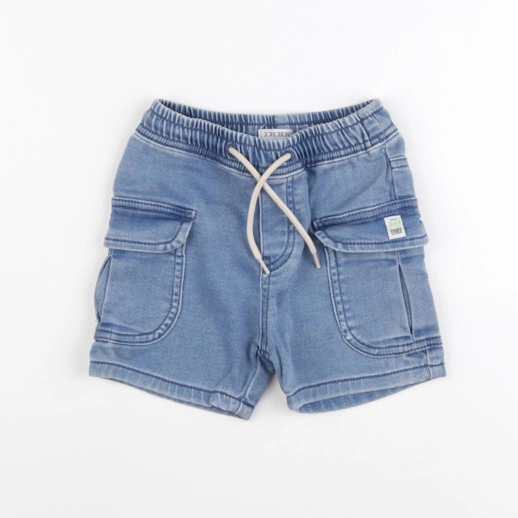 IKKS - short bleu - 2 ans