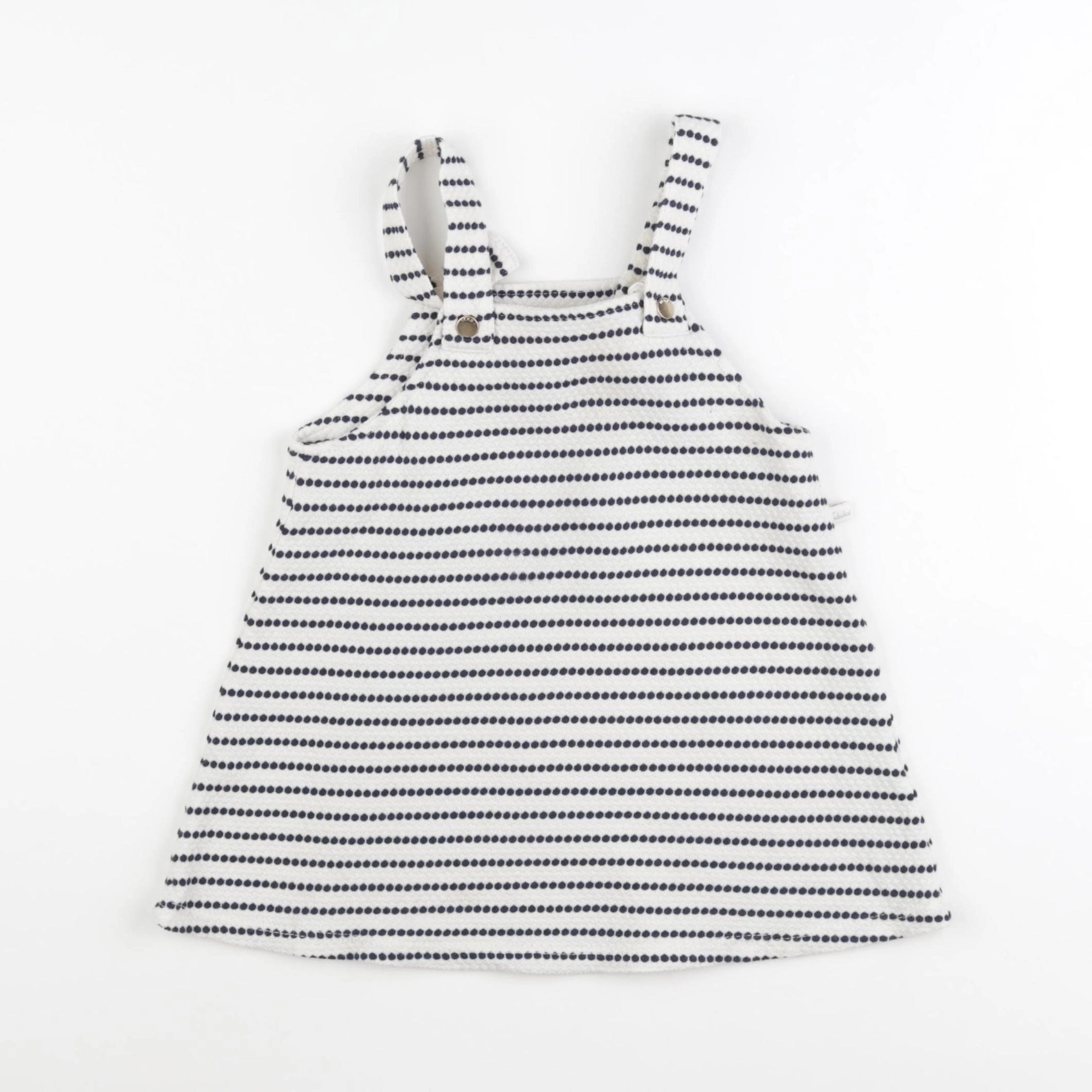 IKKS - robe beige, bleu - 18 mois