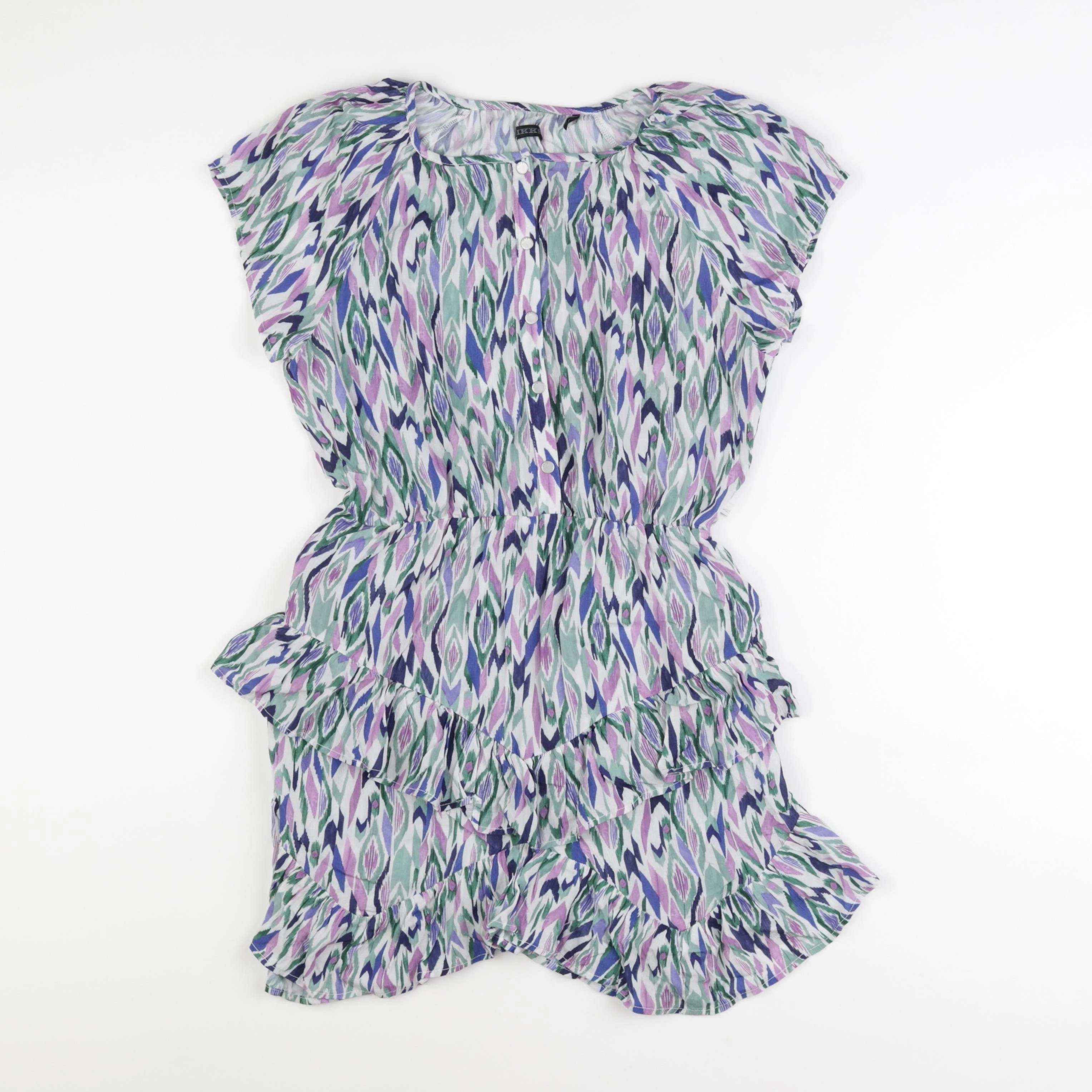 IKKS - blouse bleu - 10 ans