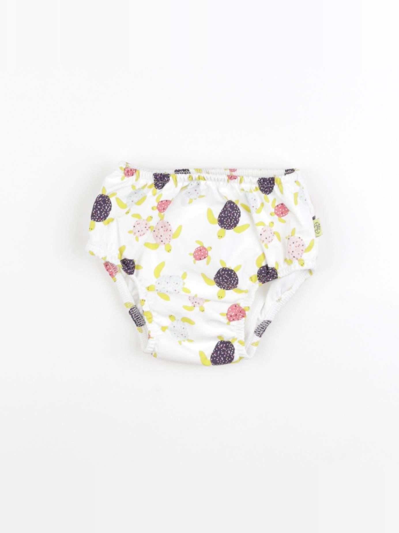 Lassig - couche de bain blanc, jaune - 18 mois