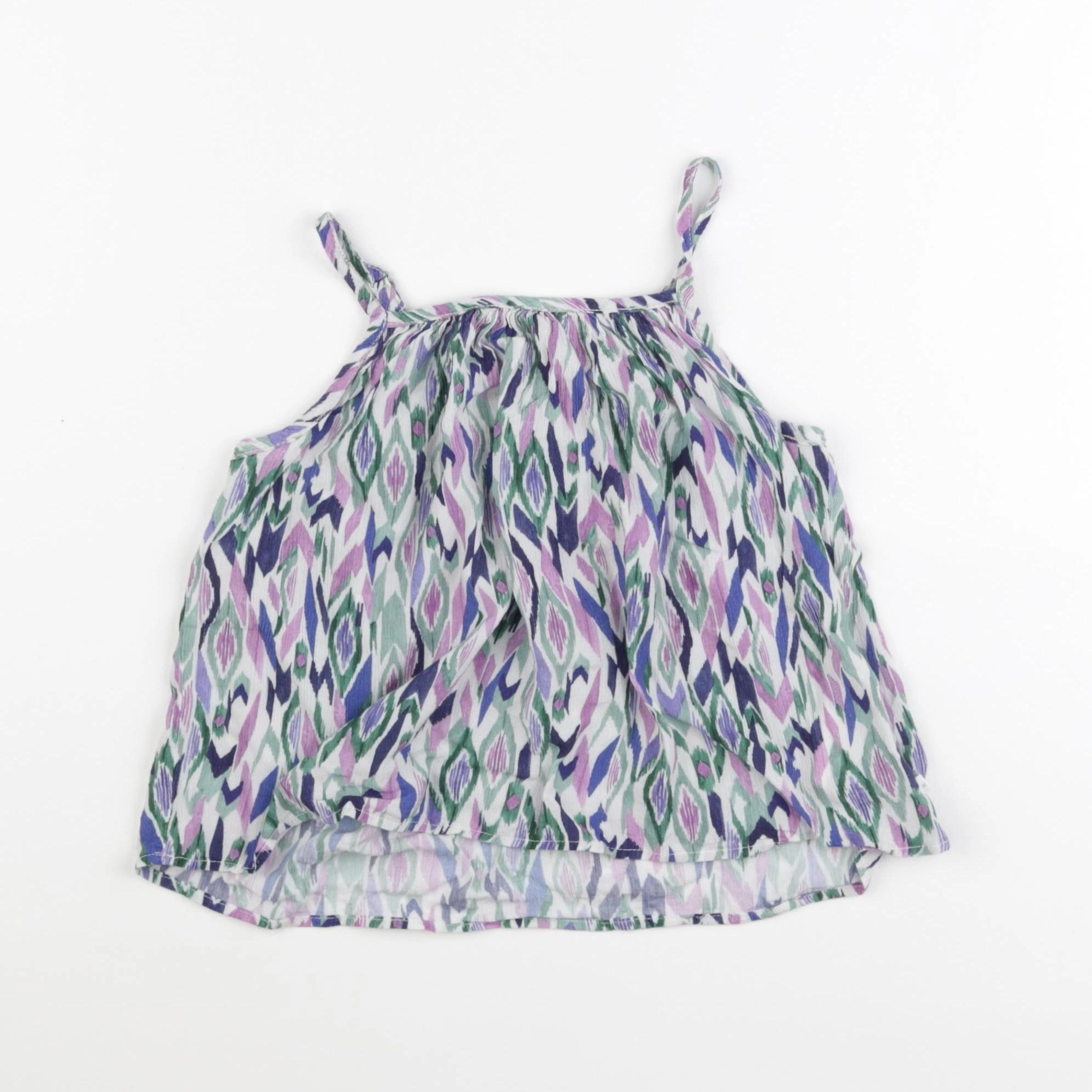 IKKS - blouse bleu - 8 ans