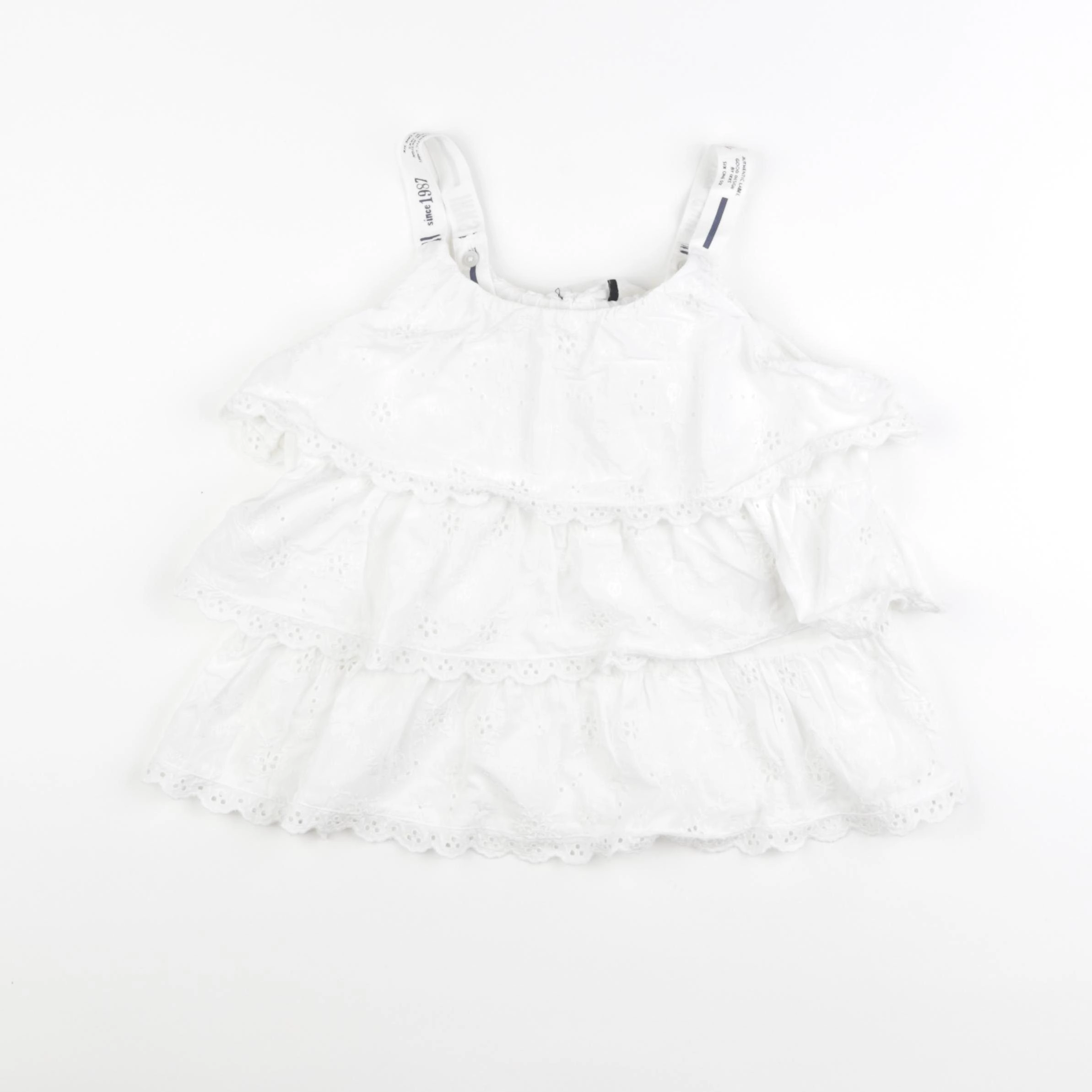 IKKS - blouse blanc - 8 ans