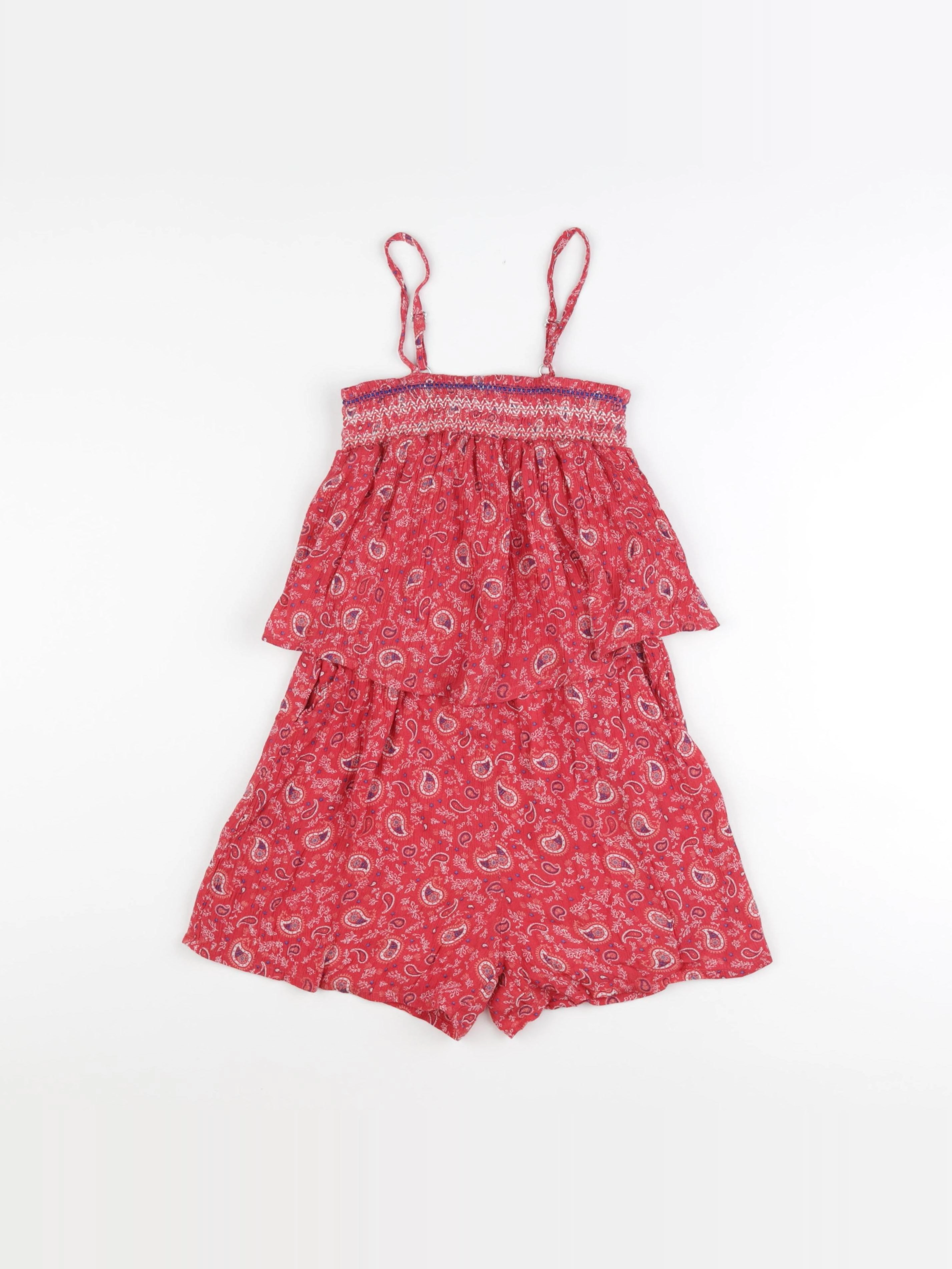 IKKS - combinaison rouge - 10 ans