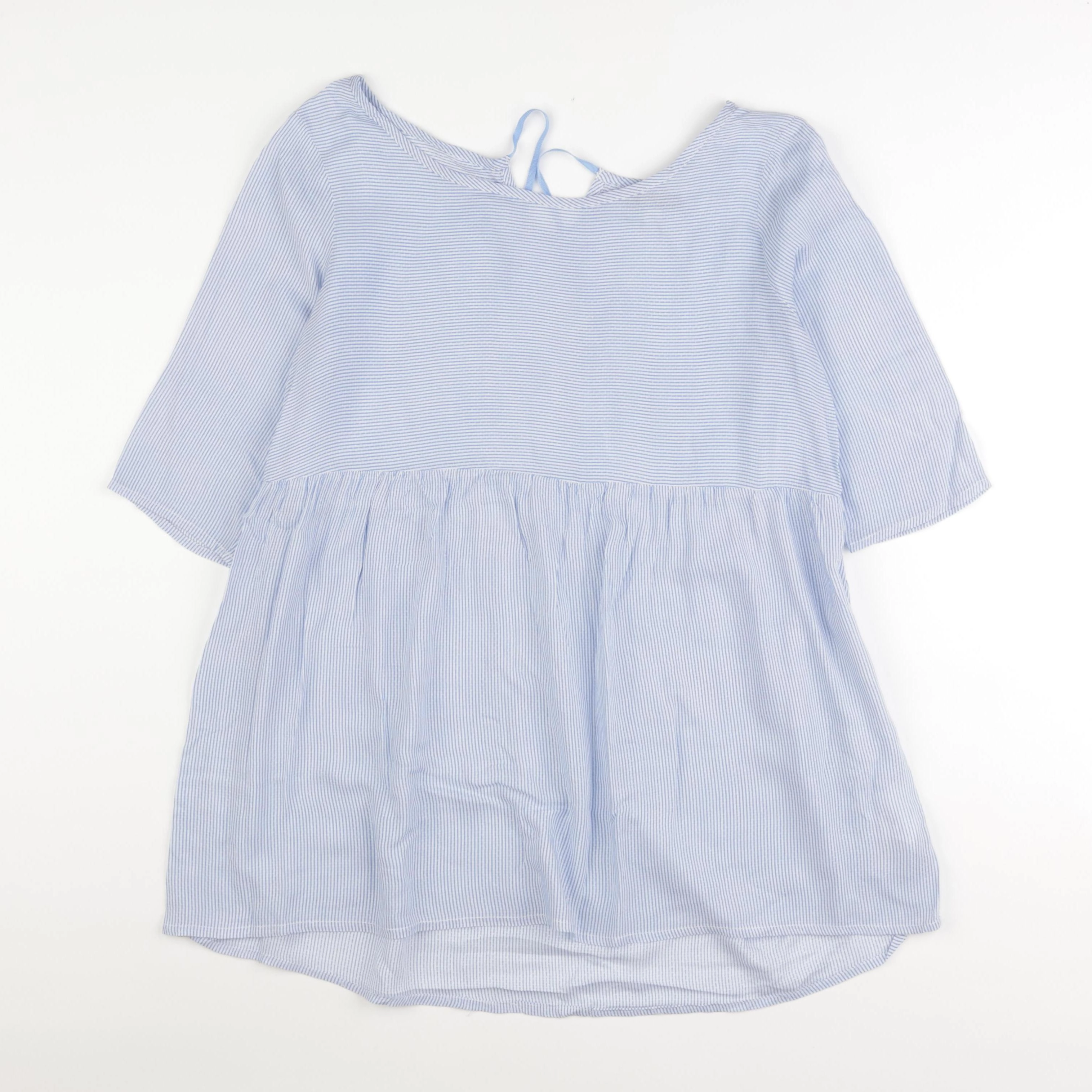 Vertbaudet - blouse grossesse bleu, blanc - 34