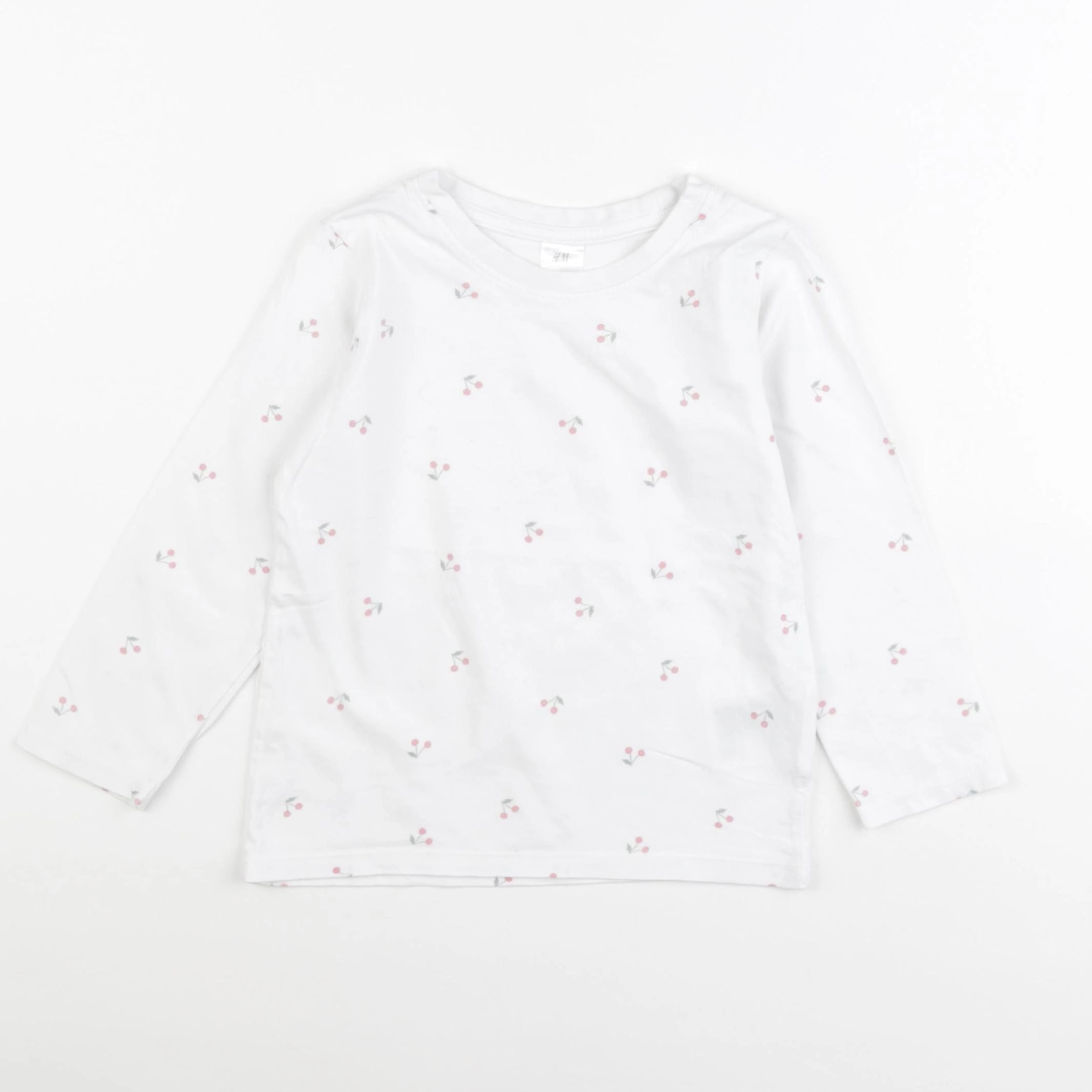 H&M - tee-shirt blanc - 3/4 ans