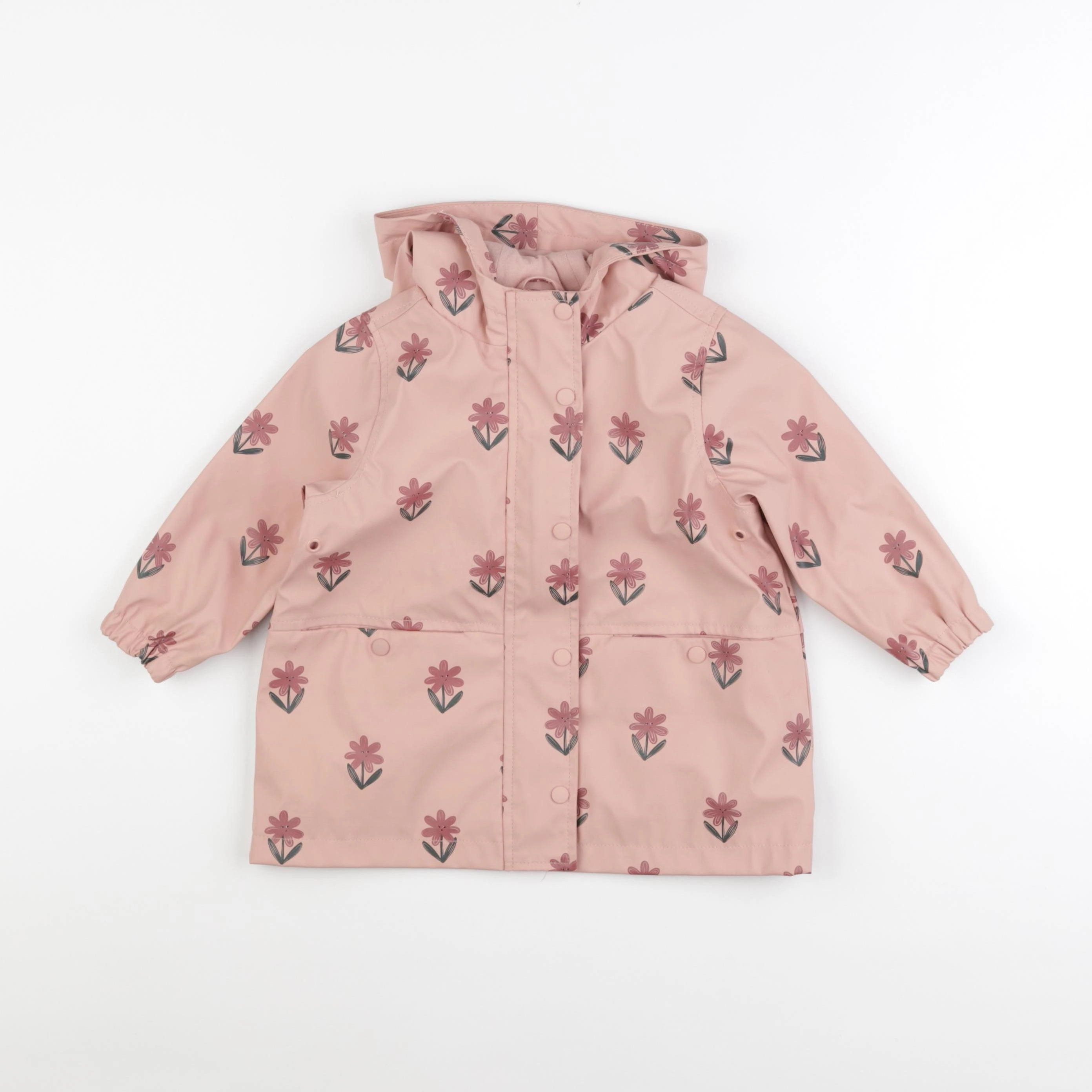 Vertbaudet - imperméable rose - 2 ans