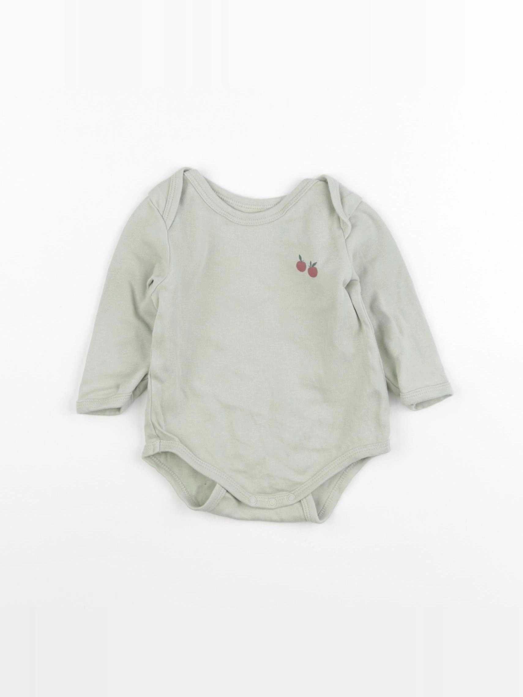 Vertbaudet - body vert - 6 mois