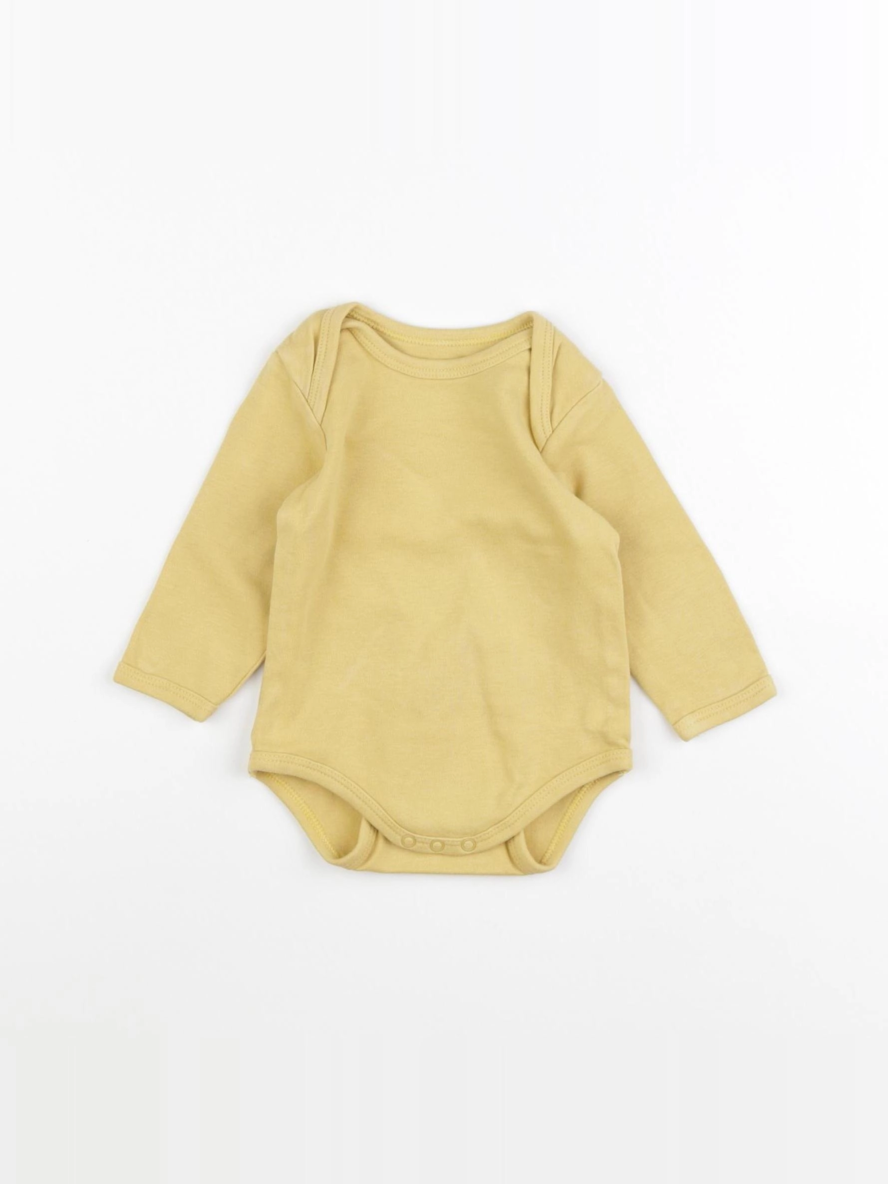 Vertbaudet - body jaune - 6 mois