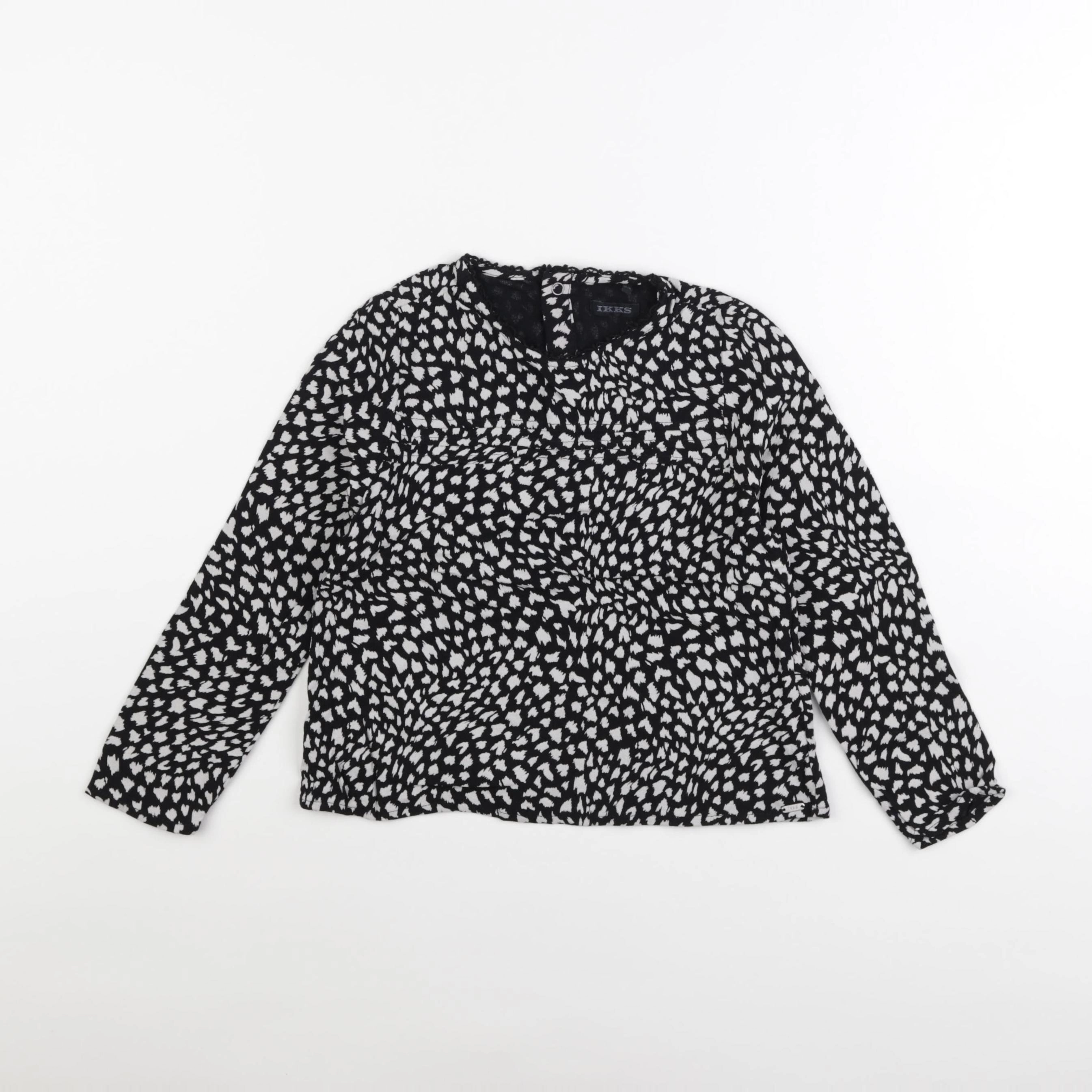 IKKS - blouse noir - 6 ans