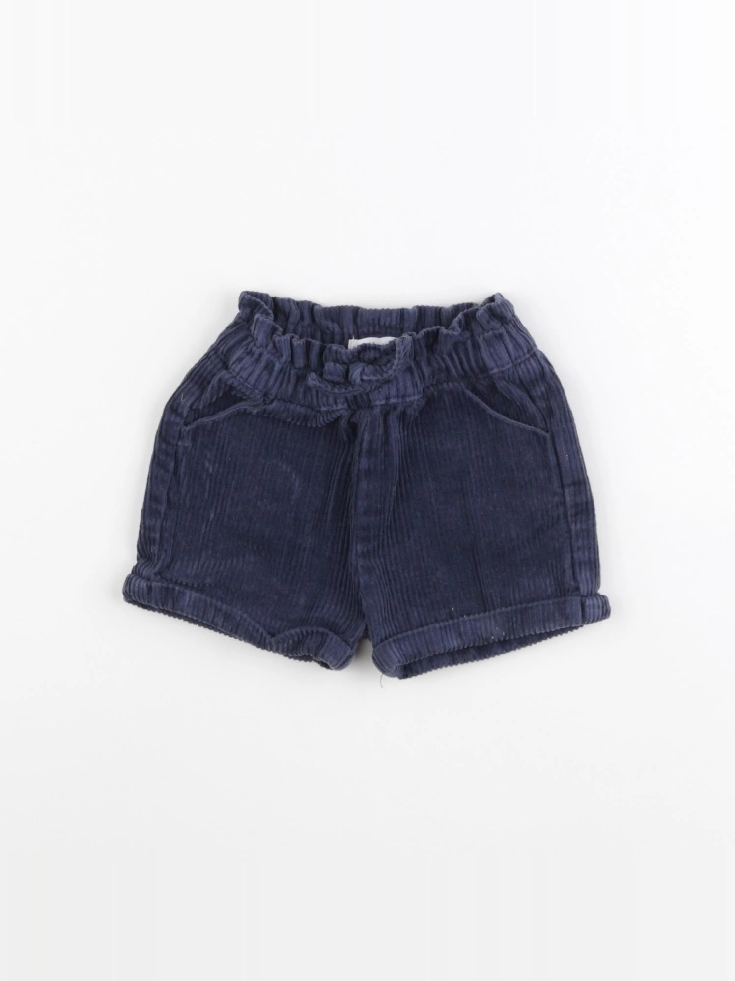 Vertbaudet - short bleu - 3 mois