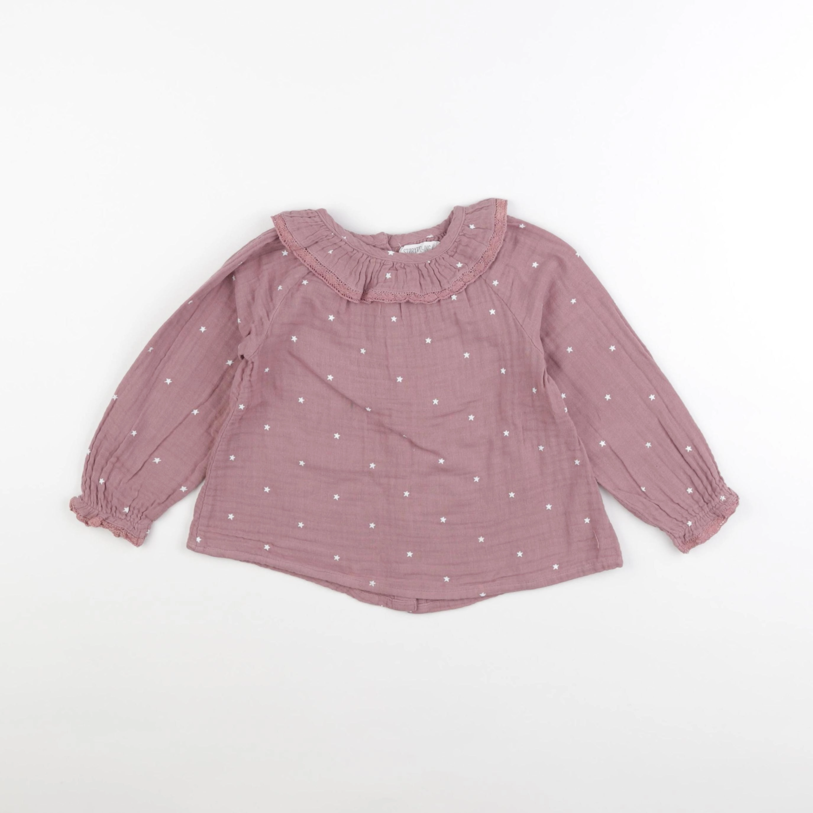Storytelling - blouse rose - 4 ans