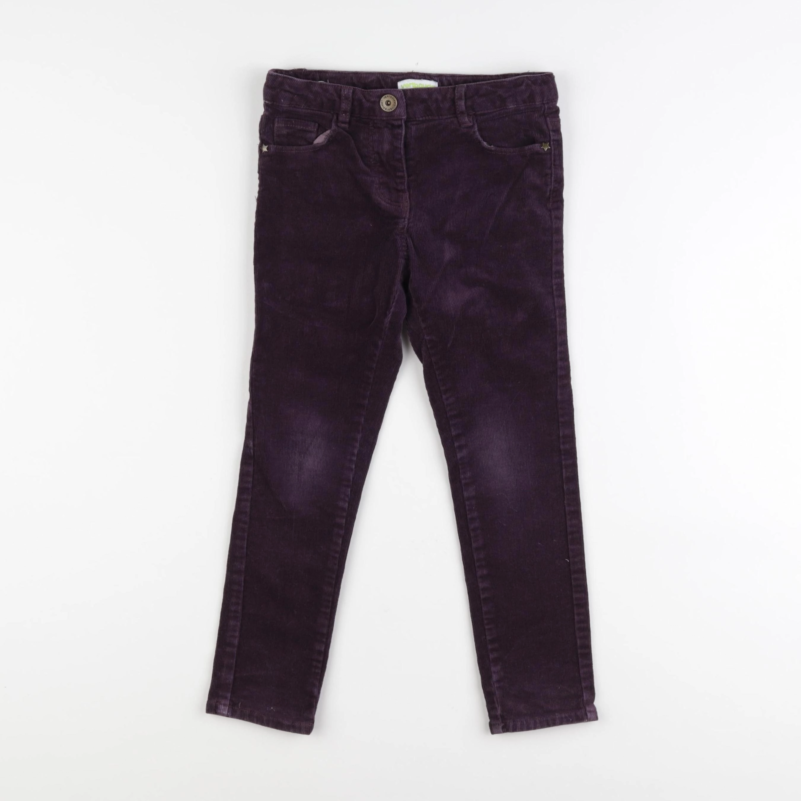 Vertbaudet - pantalon violet - 5 ans