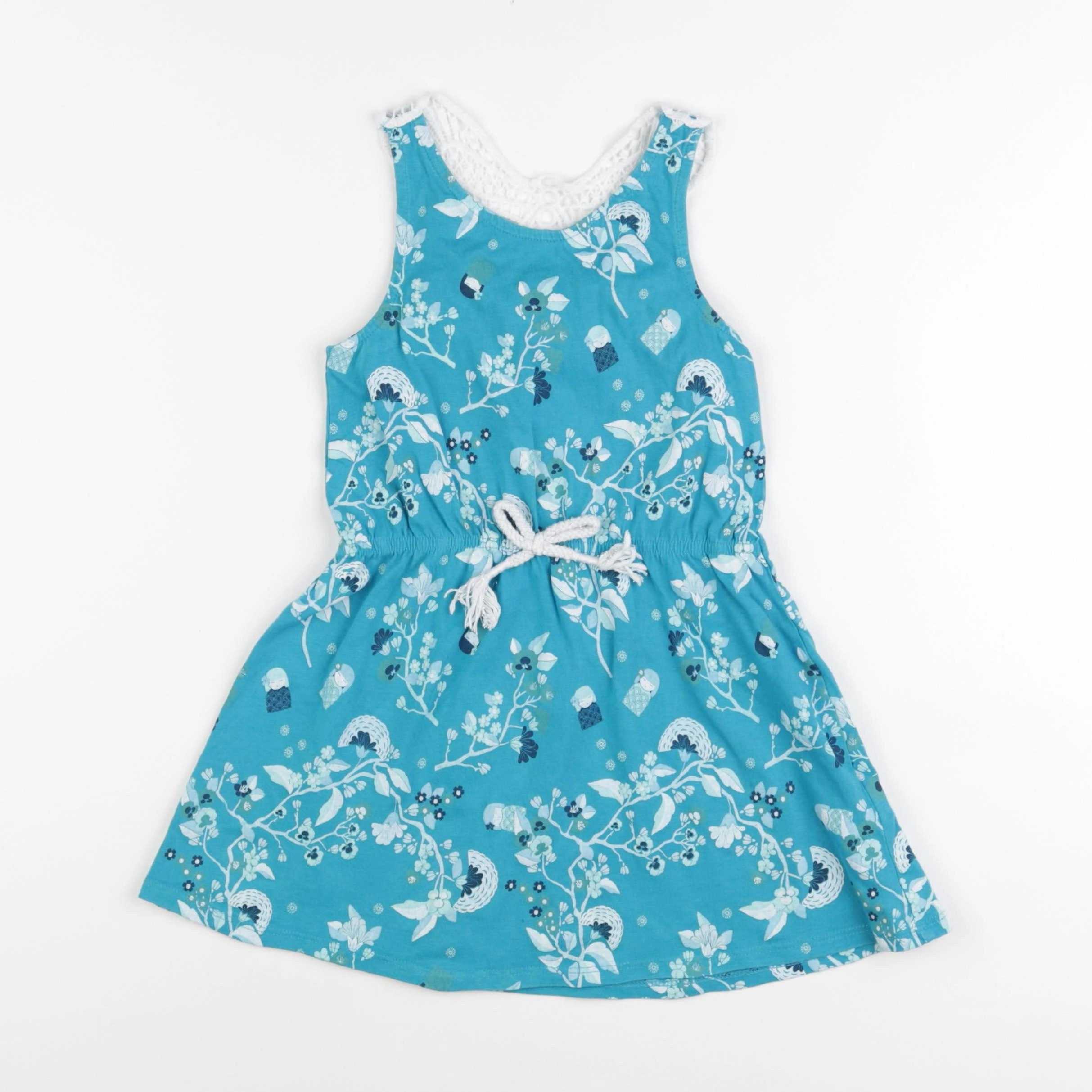 Vertbaudet - robe bleu - 6 ans