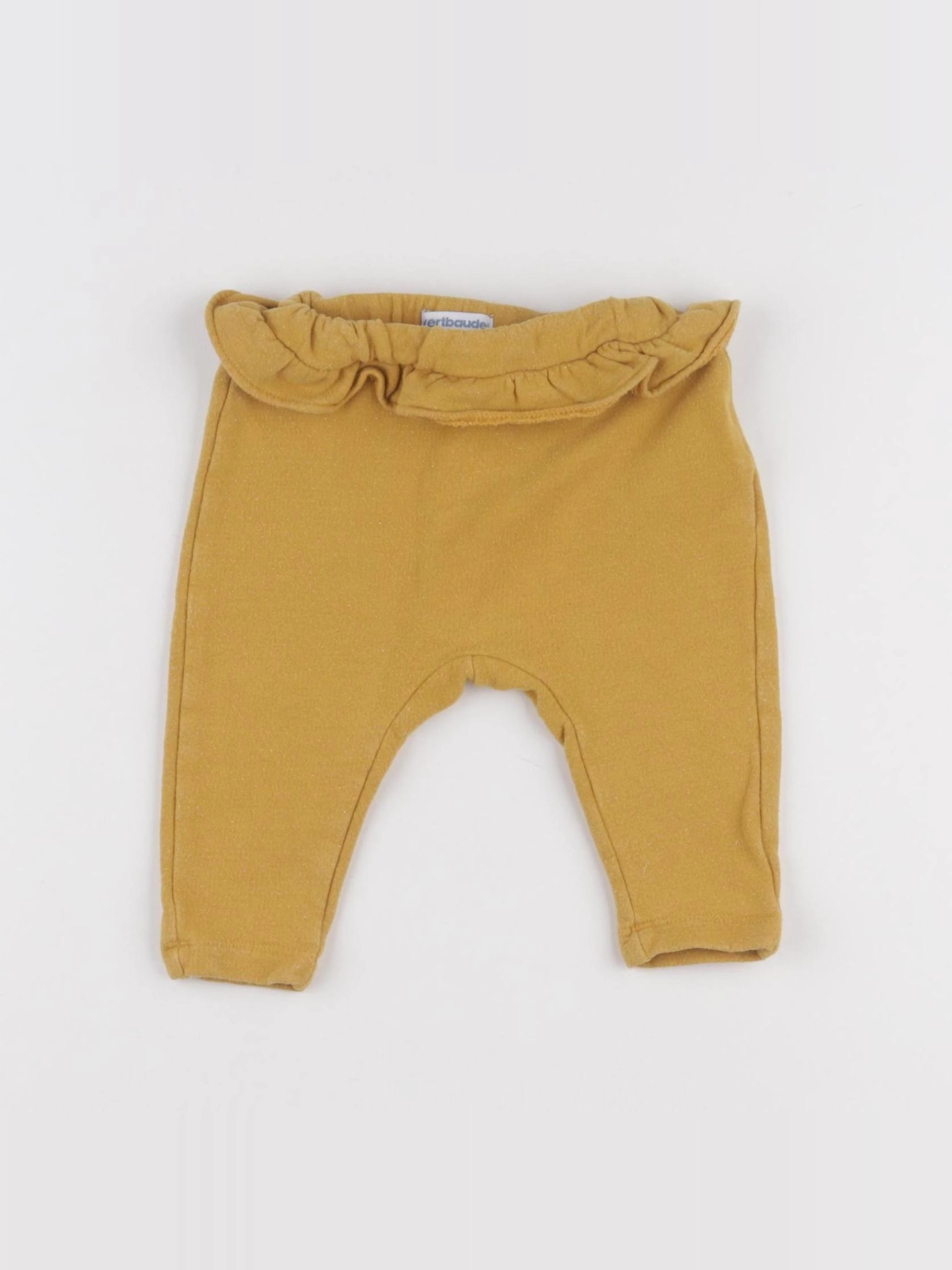 Vertbaudet - jogging jaune - 6 mois