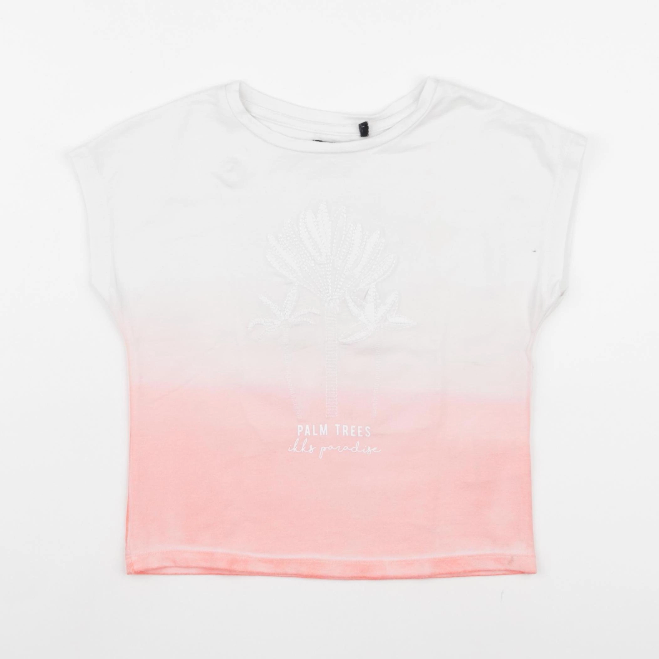 IKKS - tee-shirt blanc - 5 ans
