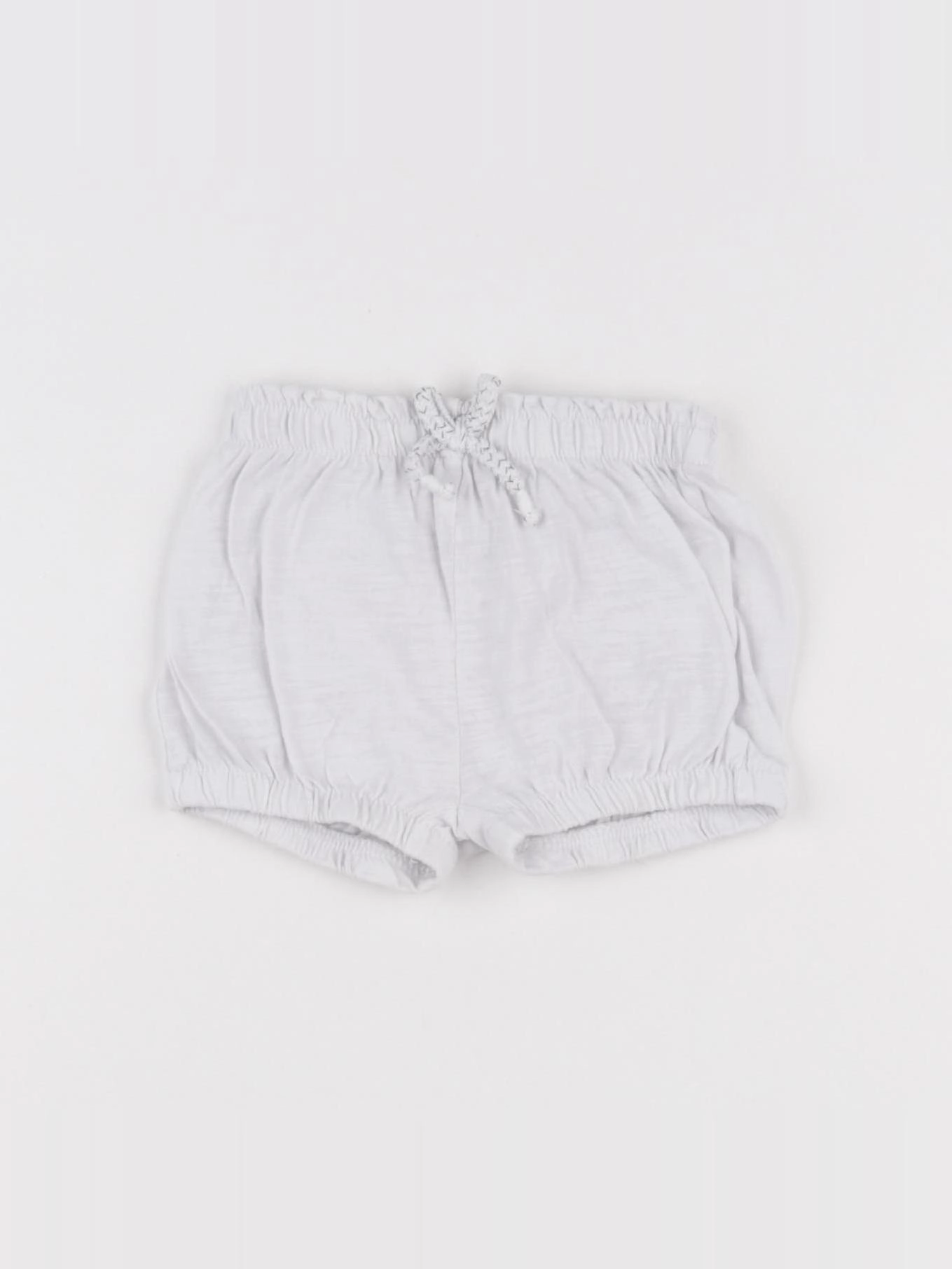 Vertbaudet - short blanc - 6 mois