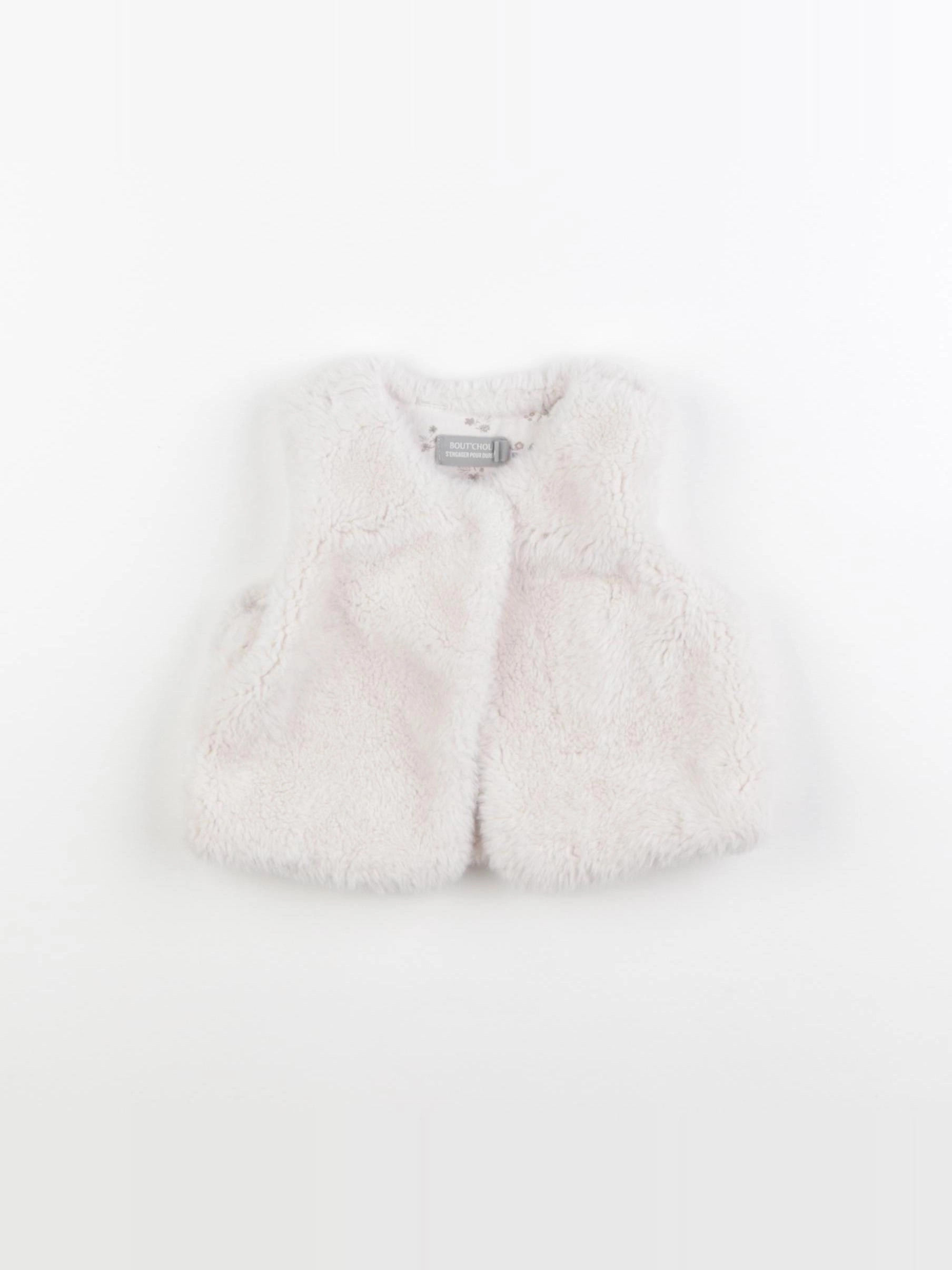 Boutchou - gilet beige - 9 mois