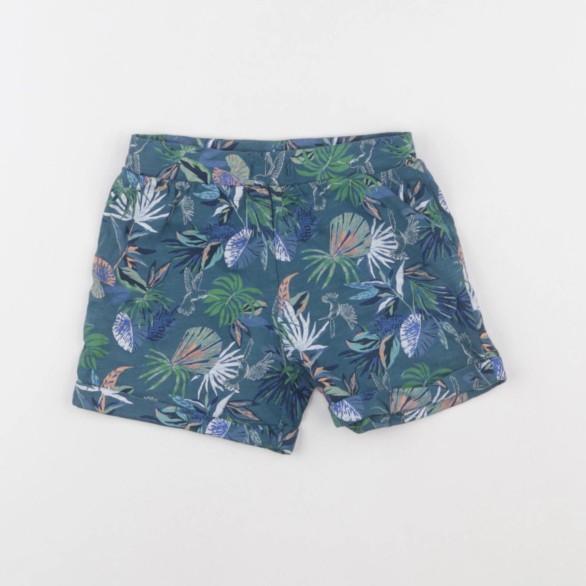 Vertbaudet - short vert - 5 ans