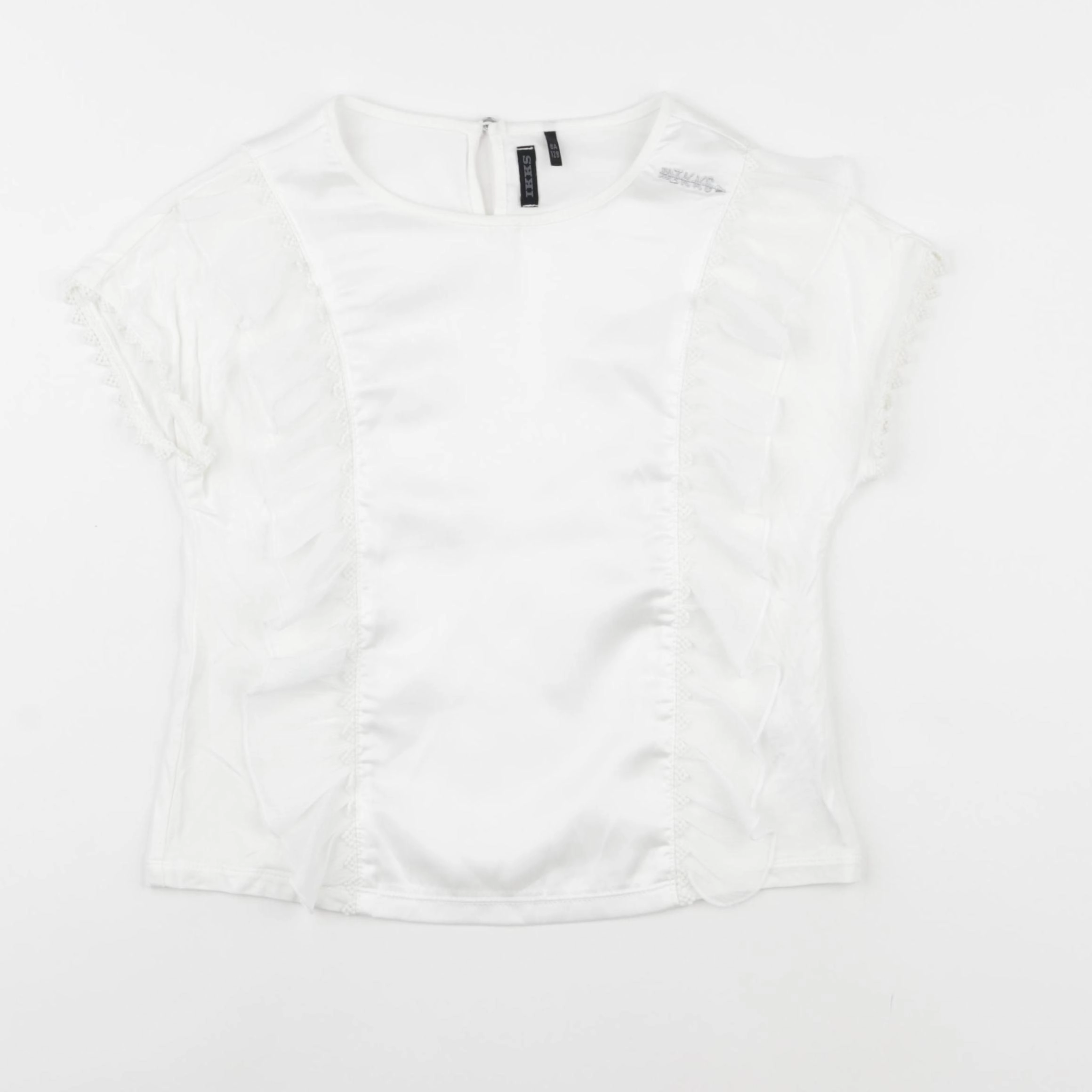 IKKS - blouse blanc - 8 ans