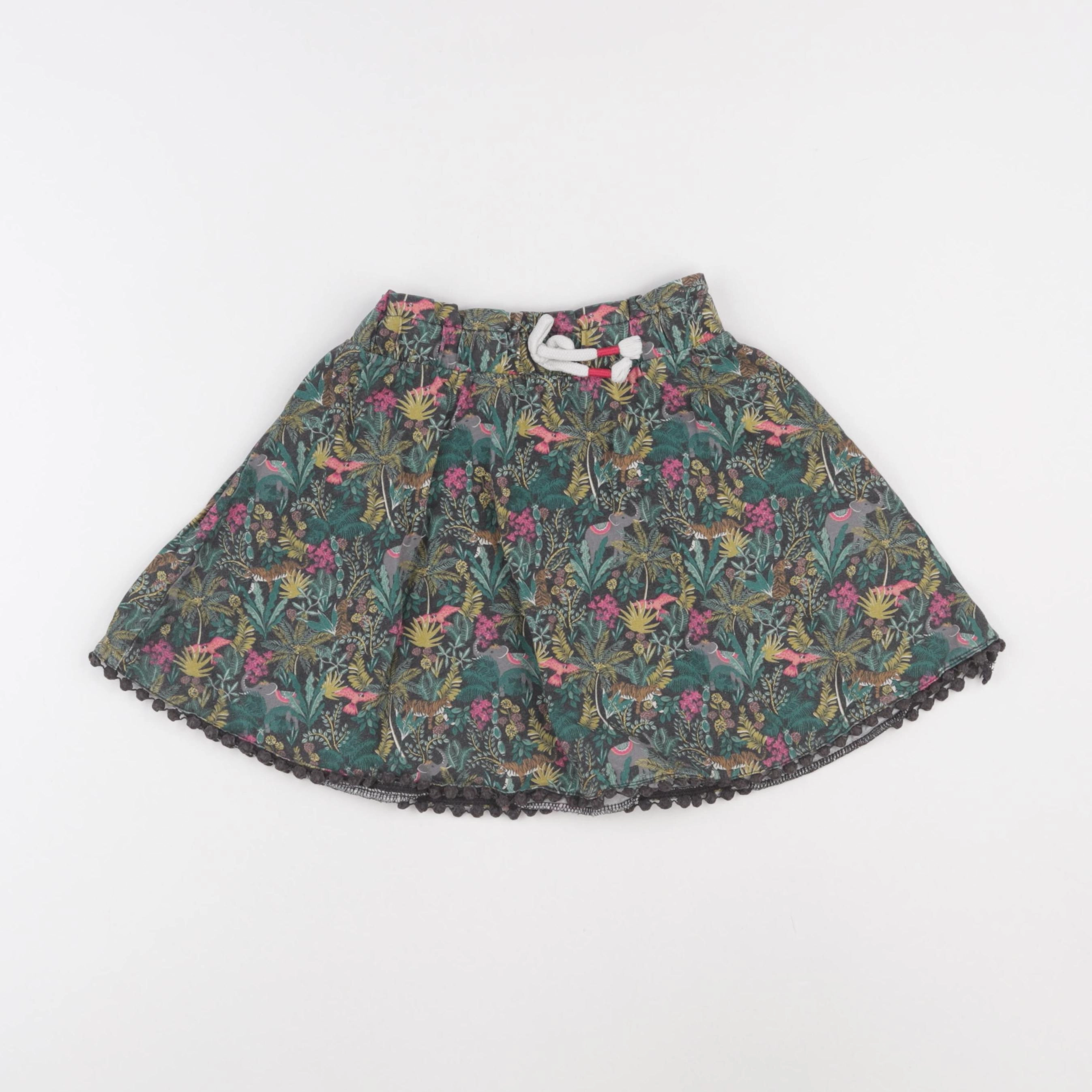 Vertbaudet - jupe vert - 6 ans