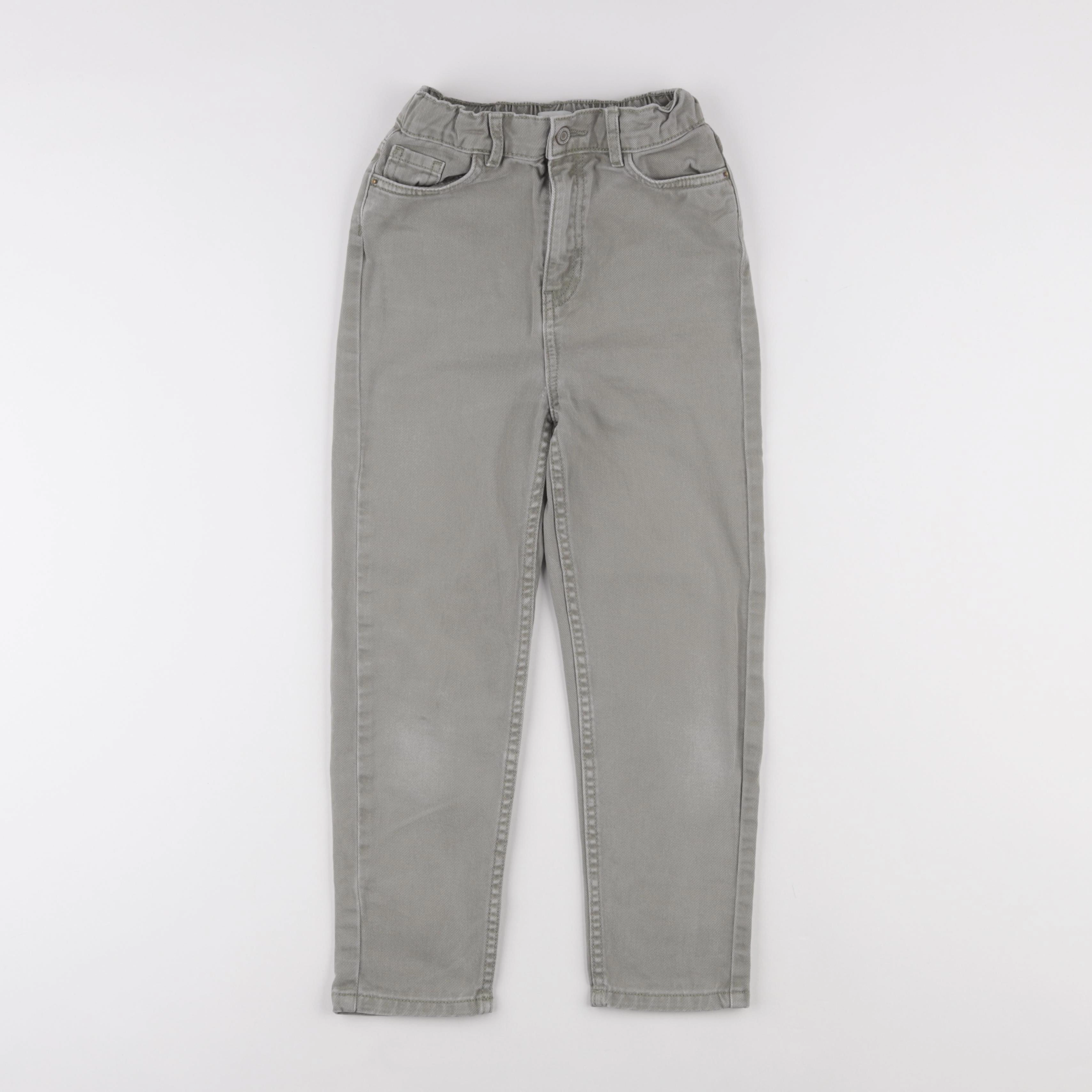 Vertbaudet - pantalon vert - 9 ans