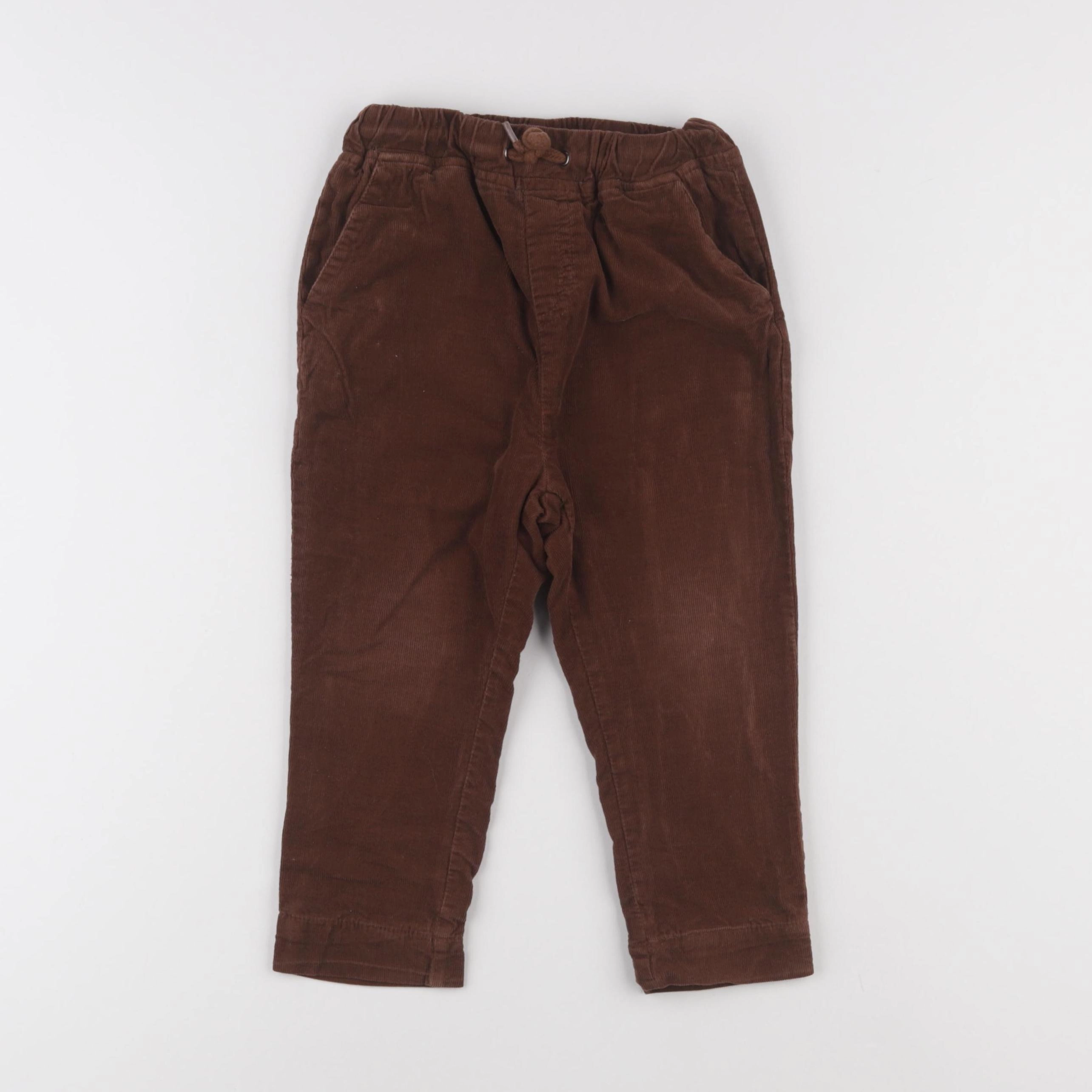 Vertbaudet - pantalon marron - 36 mois