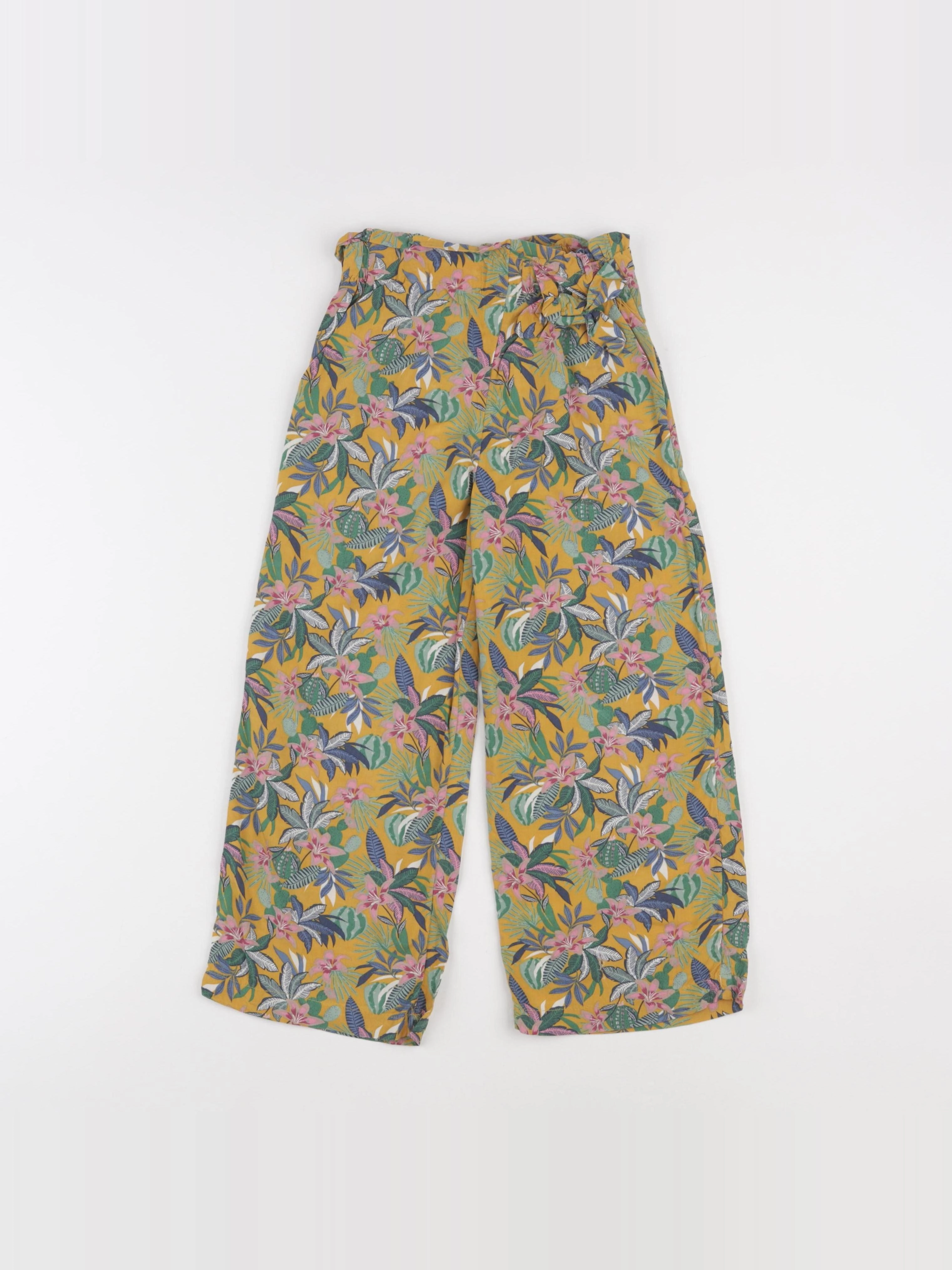 Vertbaudet - pantalon jaune - 6 ans