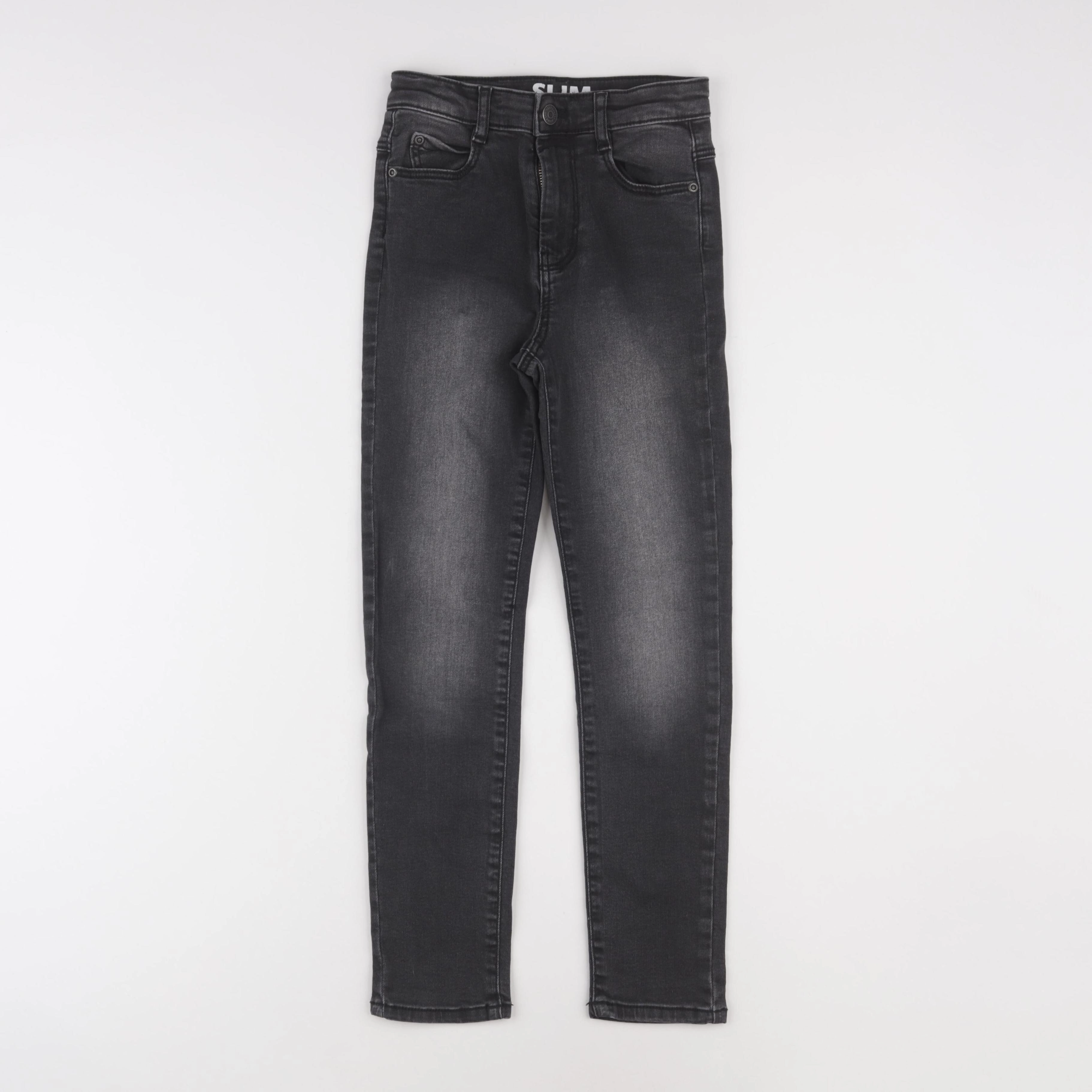 Vertbaudet - jean gris - 9 ans