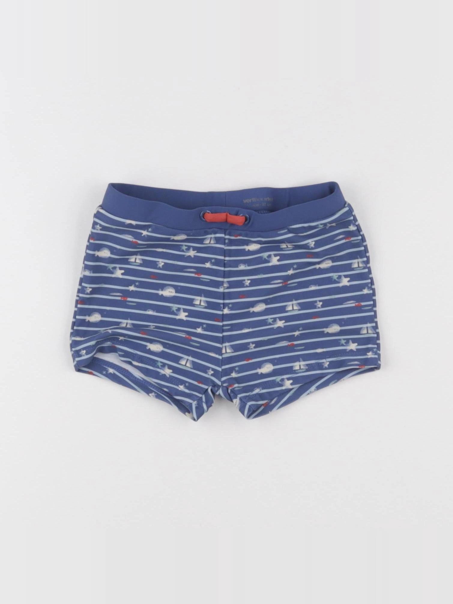 Vertbaudet - maillot de bain bleu - 36 mois