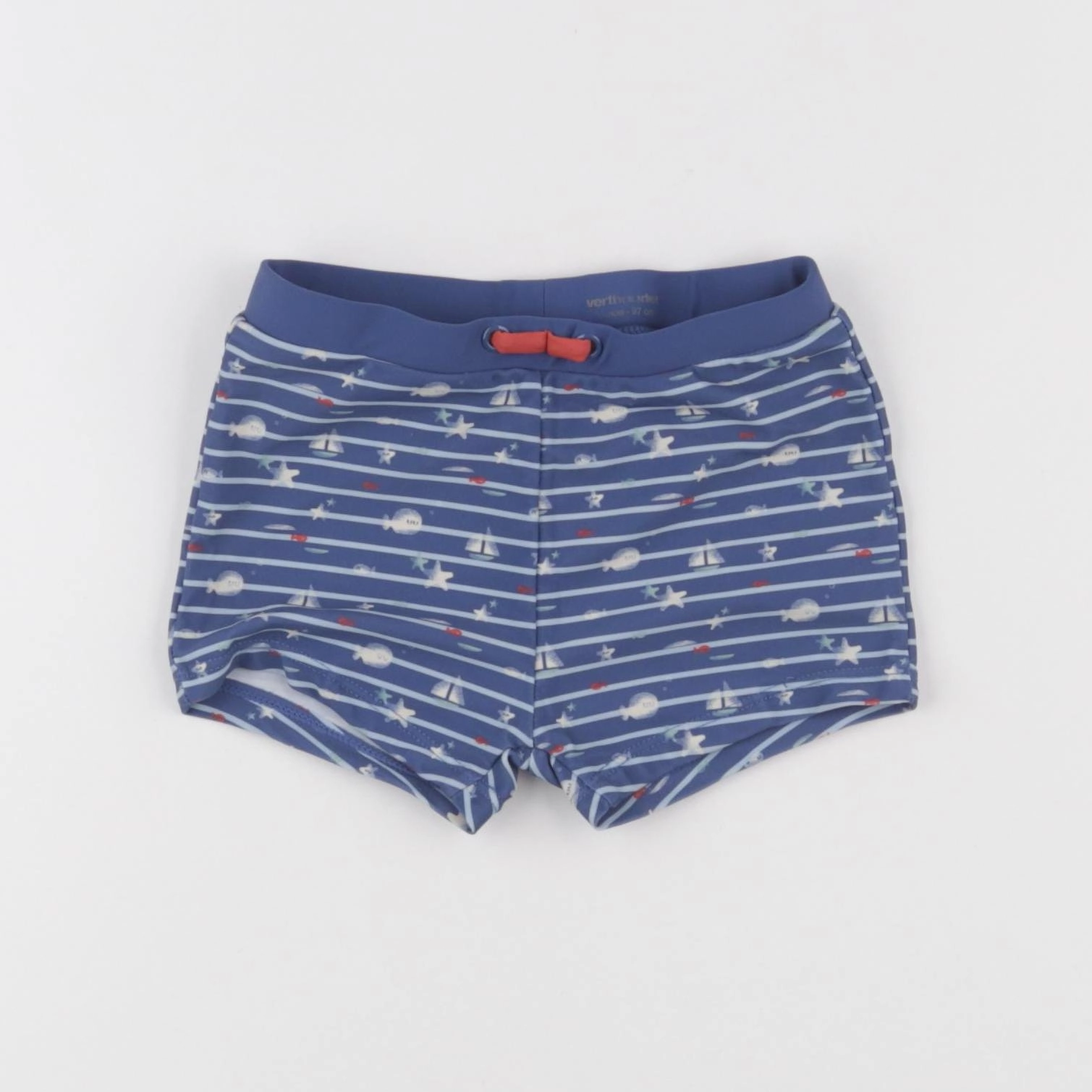 Vertbaudet - maillot de bain bleu - 36 mois