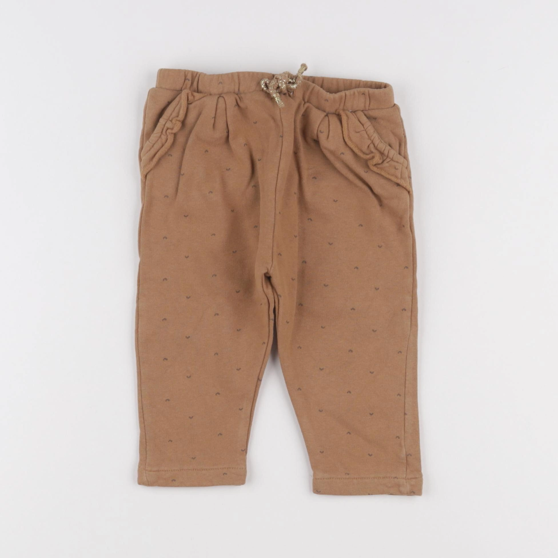 Vertbaudet - jogging marron - 18 mois