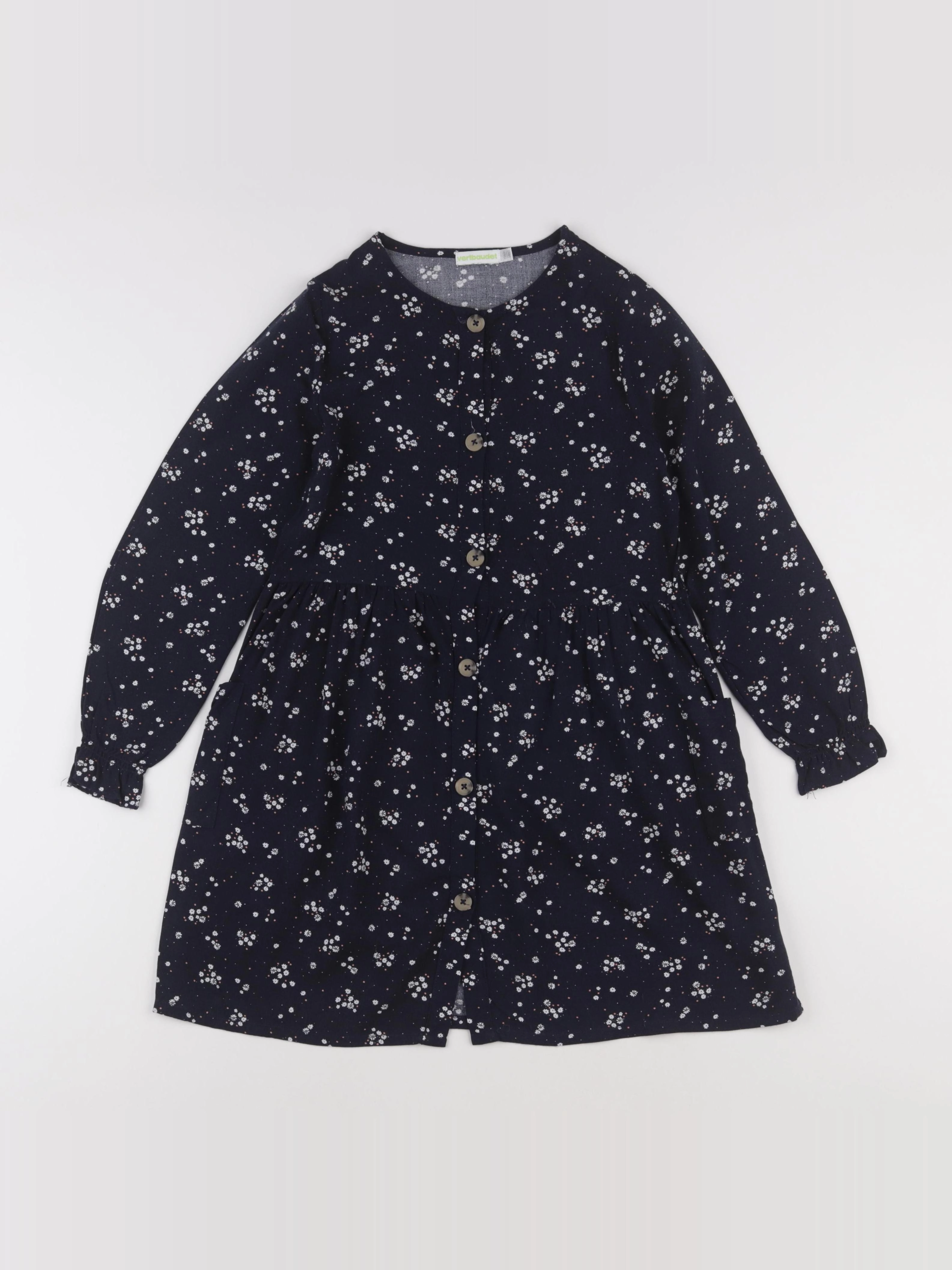 Vertbaudet - robe bleu - 9 ans