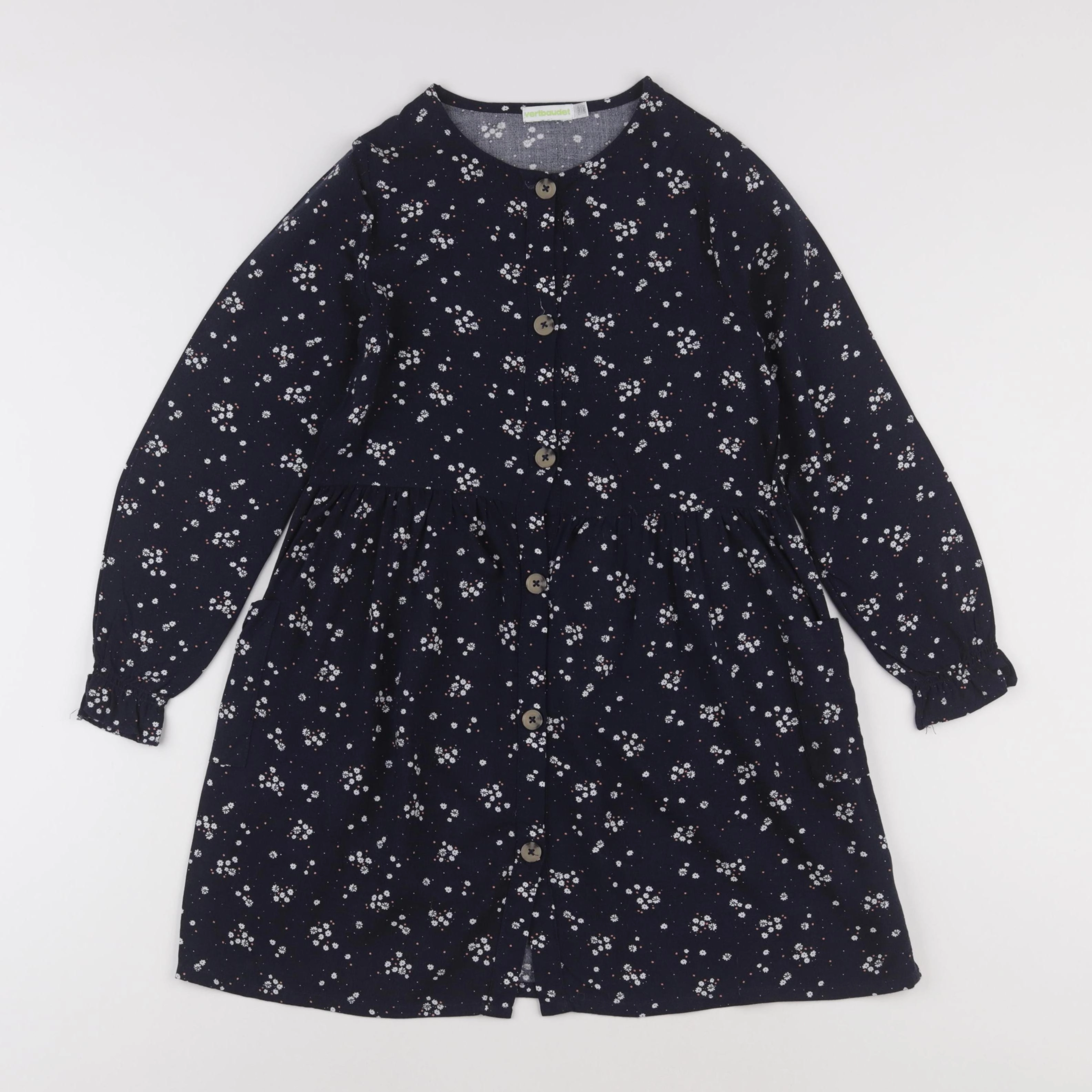 Vertbaudet - robe bleu - 9 ans