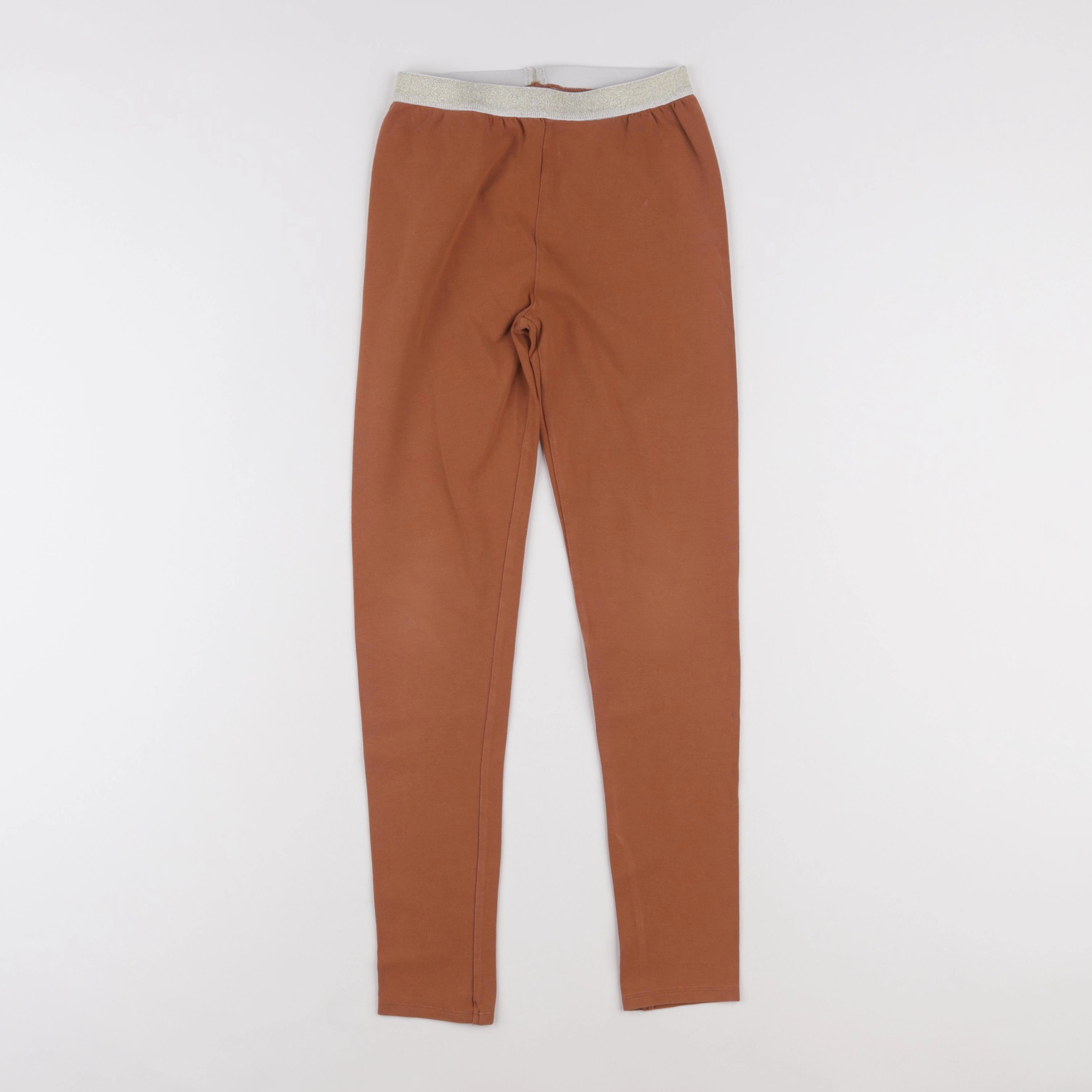 Vertbaudet - legging marron - 10 ans