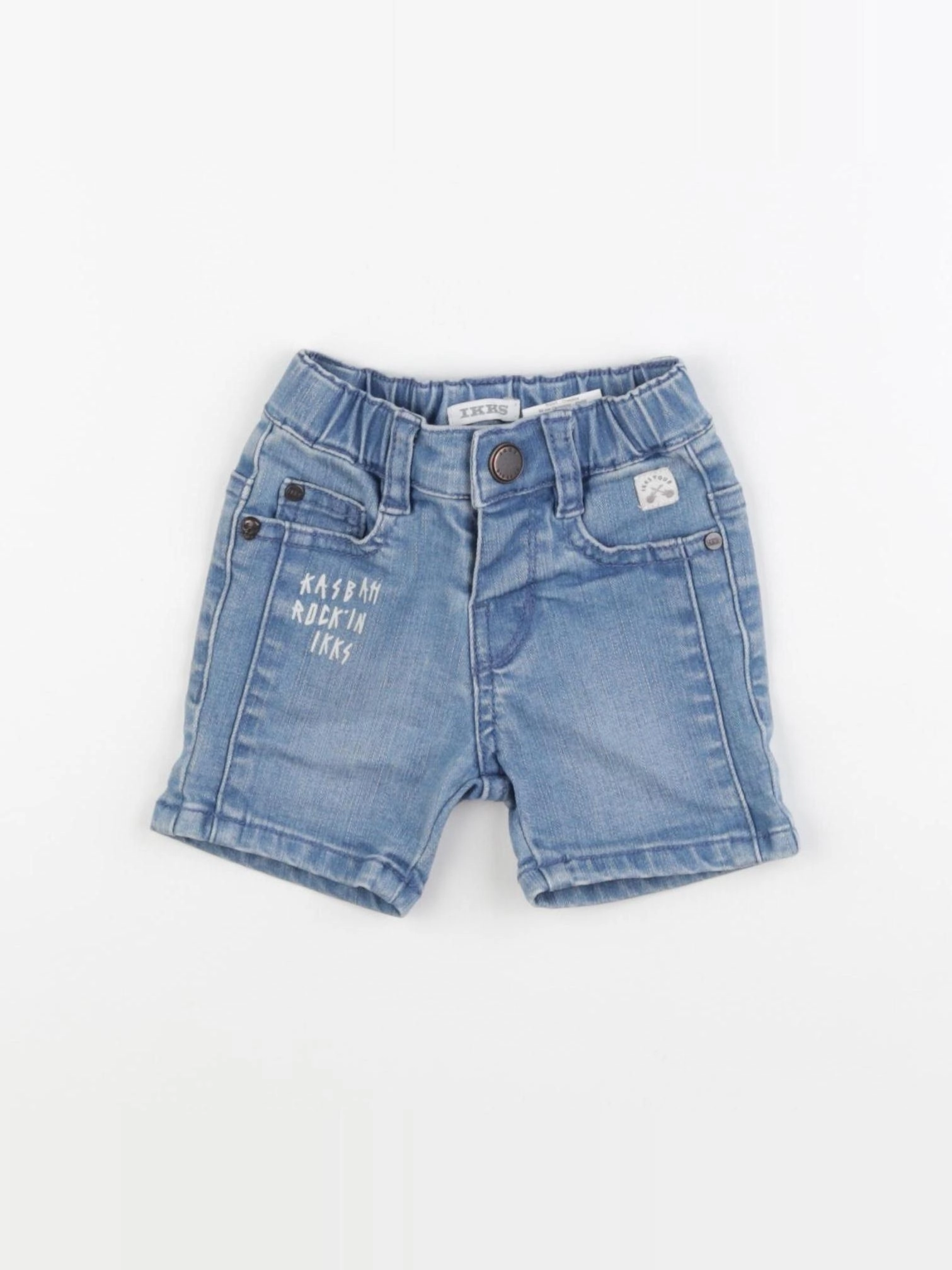 IKKS - short bleu - 3 ans