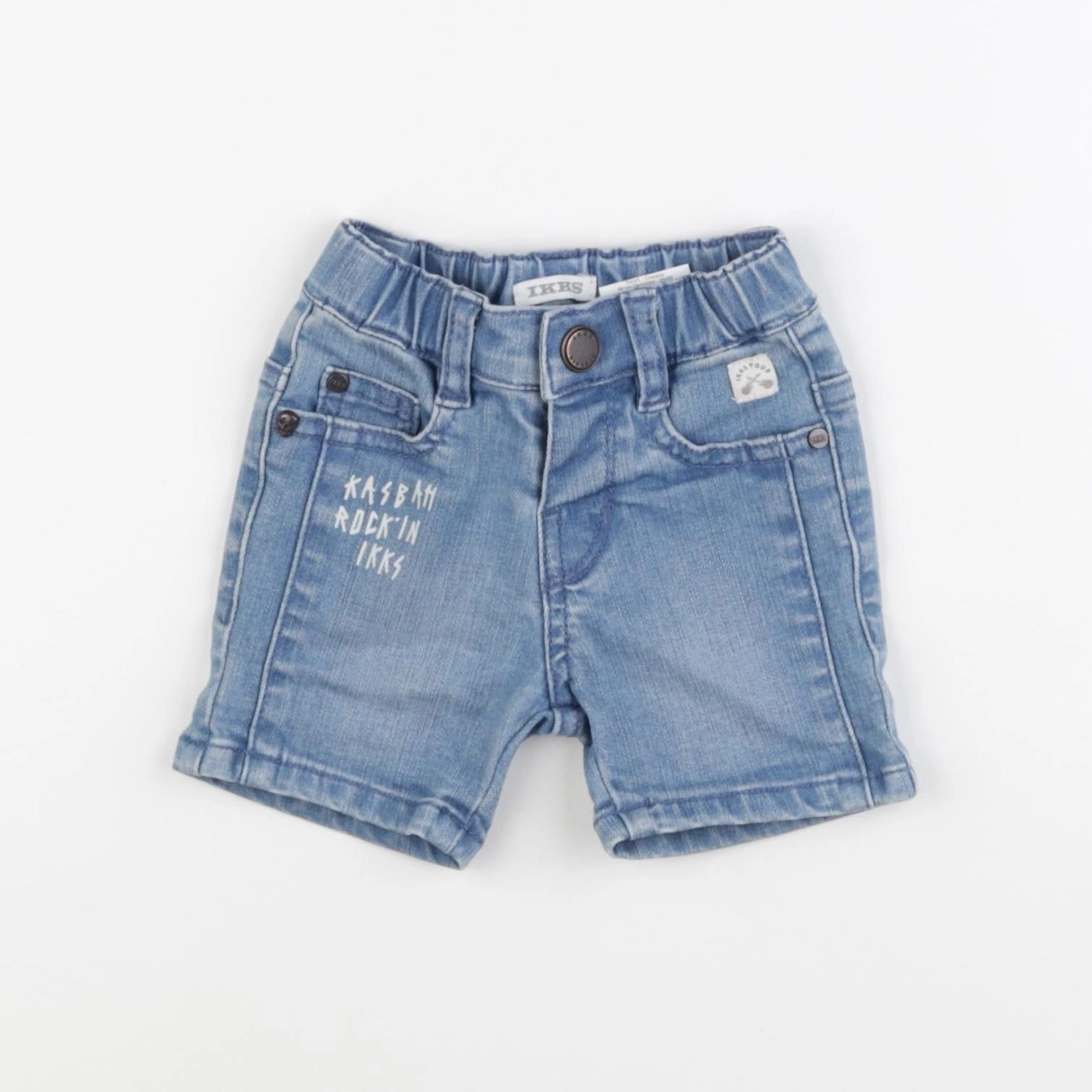 IKKS - short bleu - 3 ans