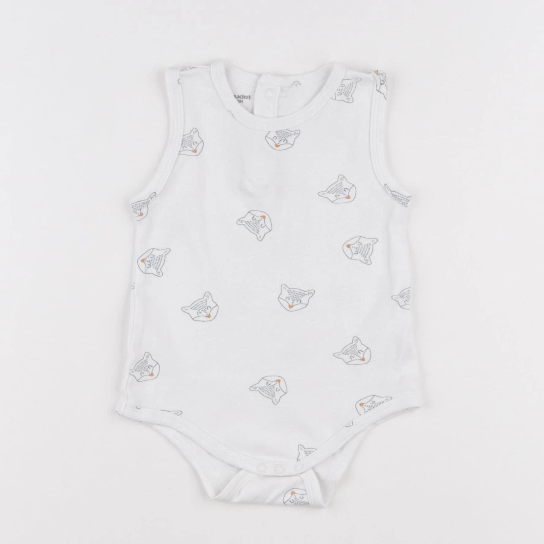 Vertbaudet - body blanc - 12 mois