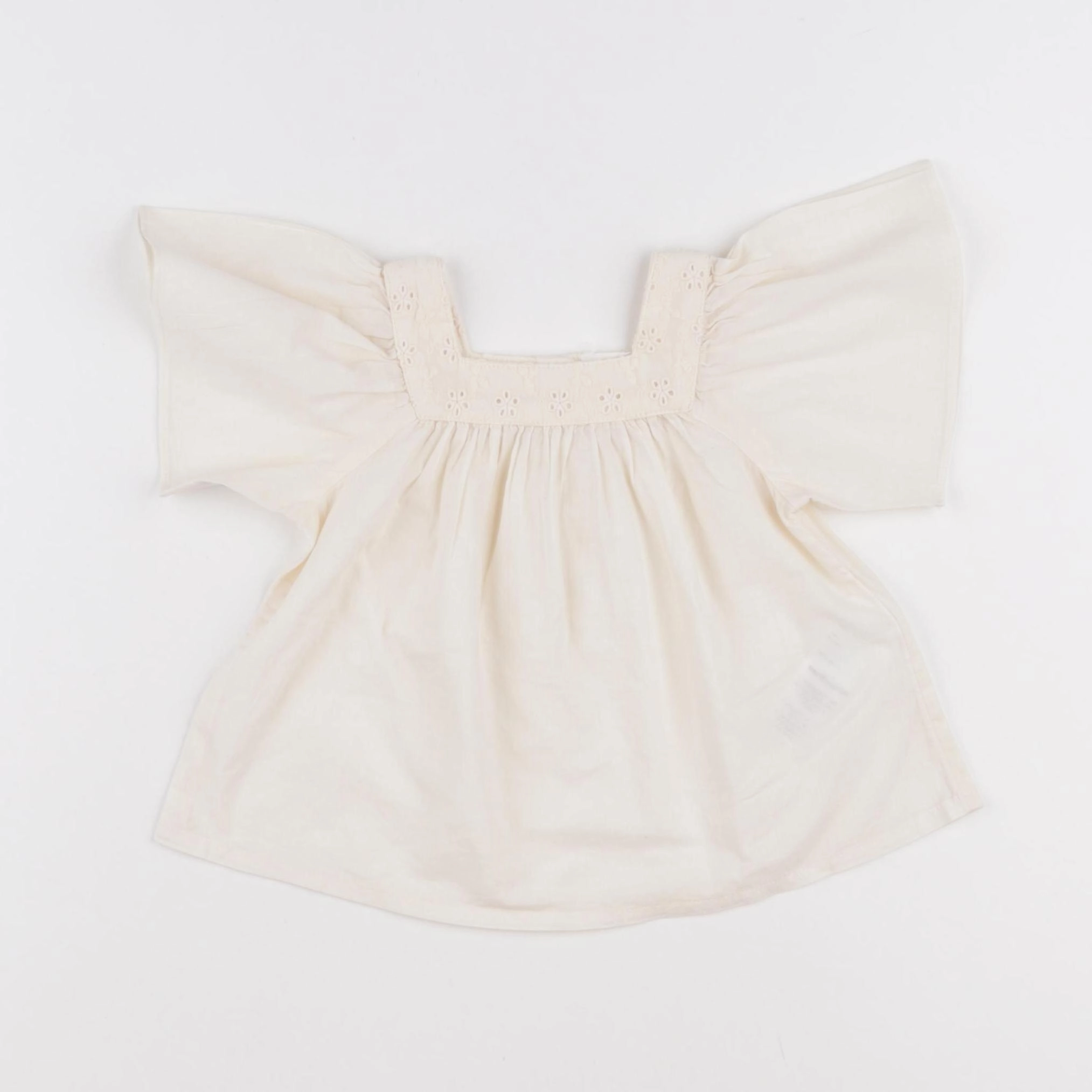 Vertbaudet - blouse blanc - 9 mois