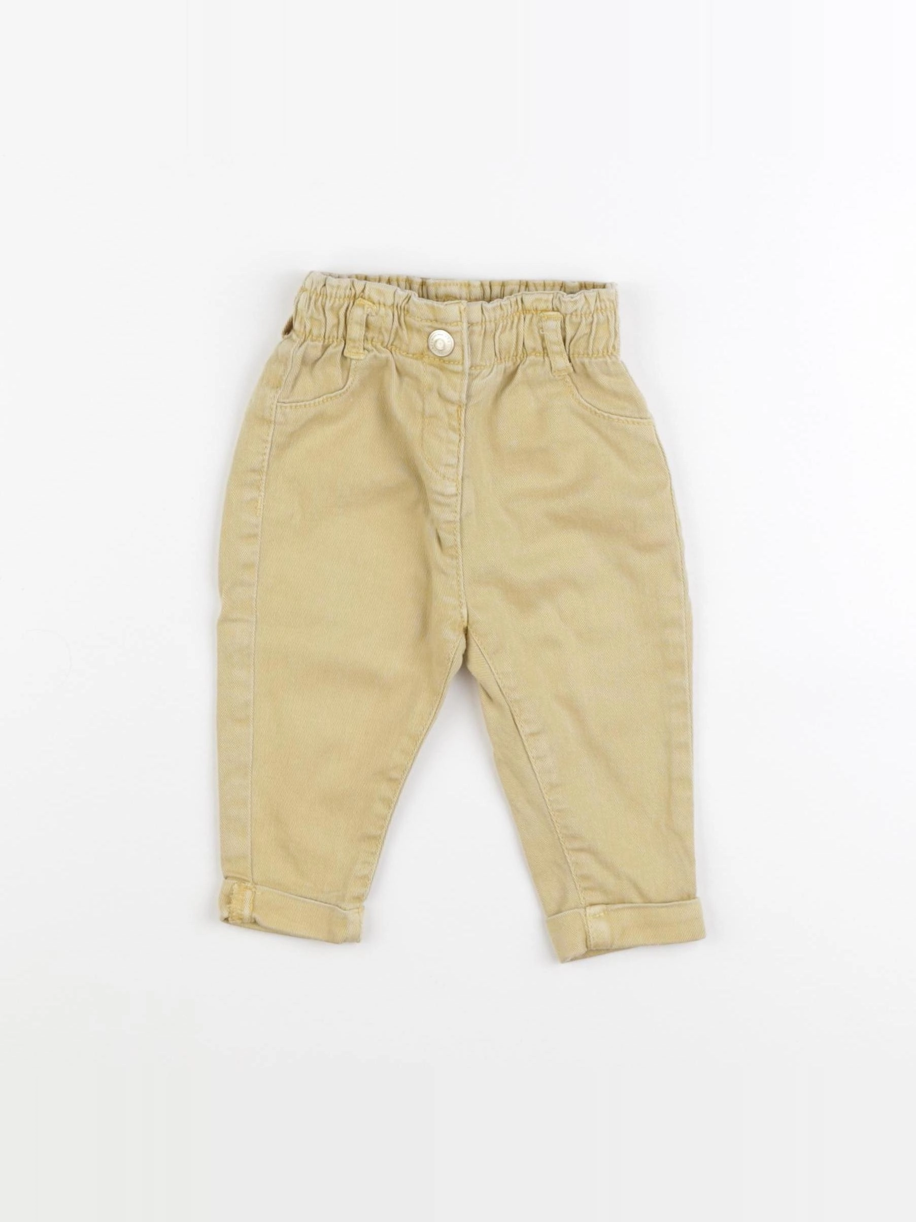 Tape à l'oeil - pantalon jaune - 6 mois