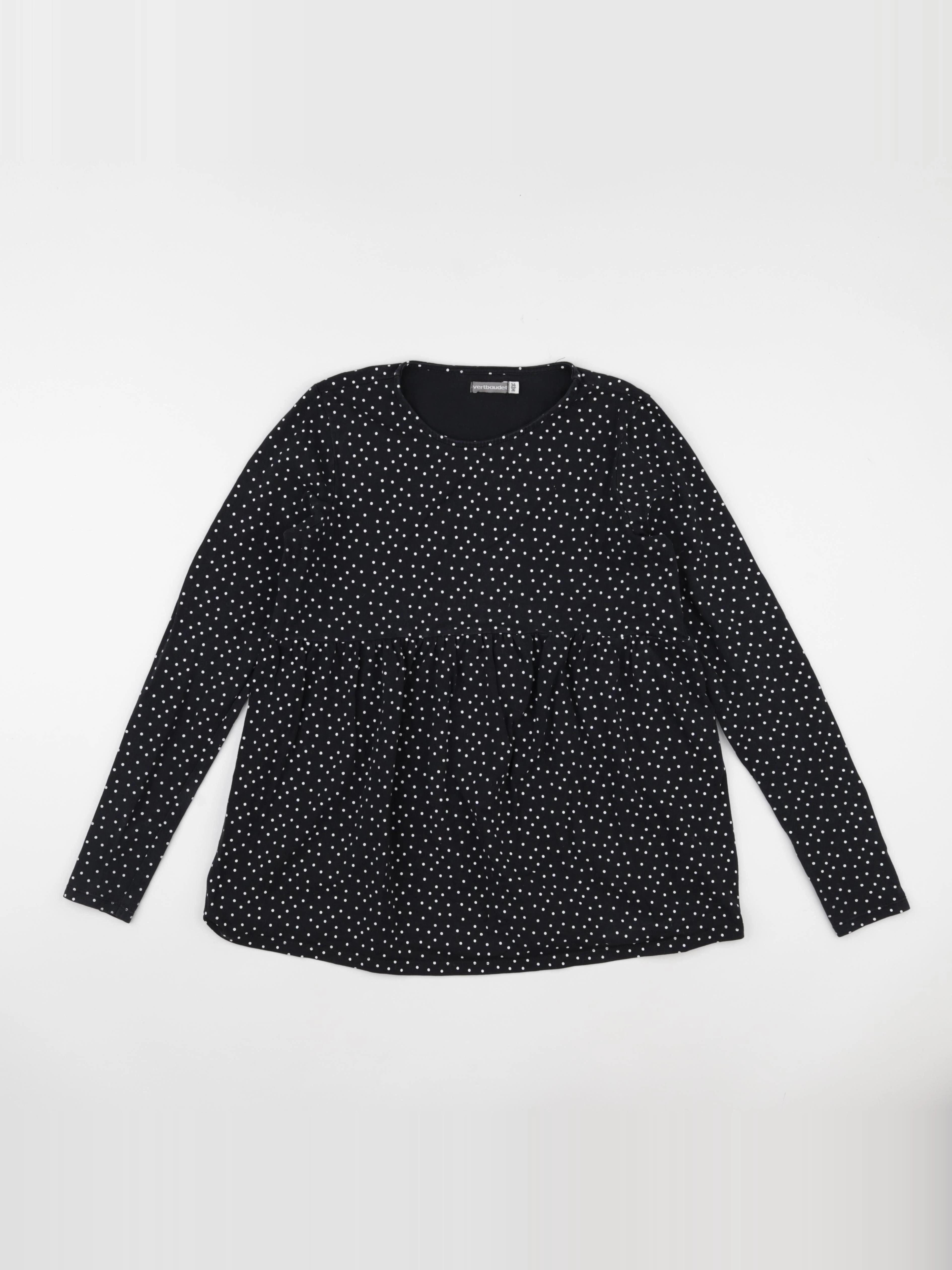 Vertbaudet - tee-shirt grossesse noir - 34 à 36