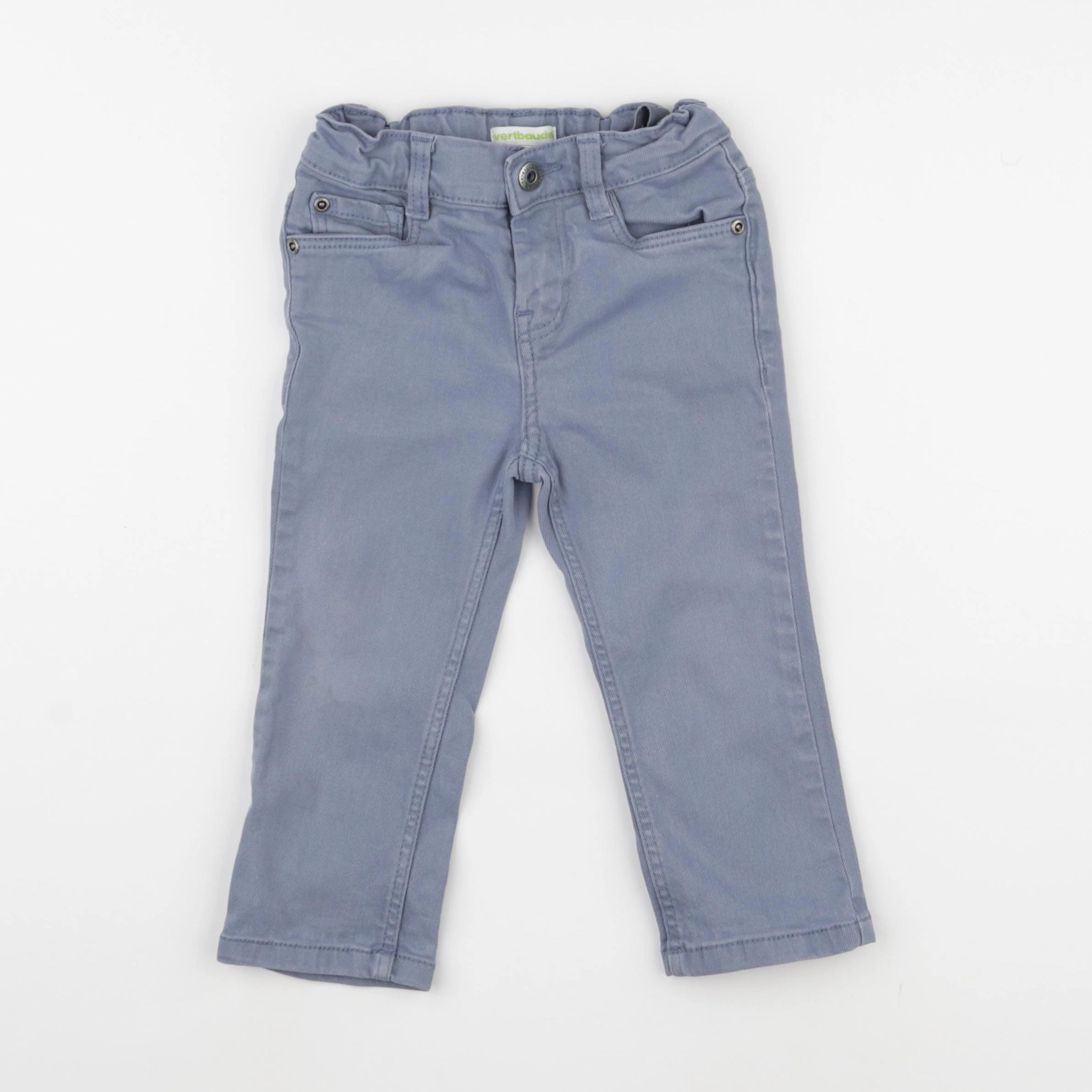Vertbaudet - jean gris - 2 ans