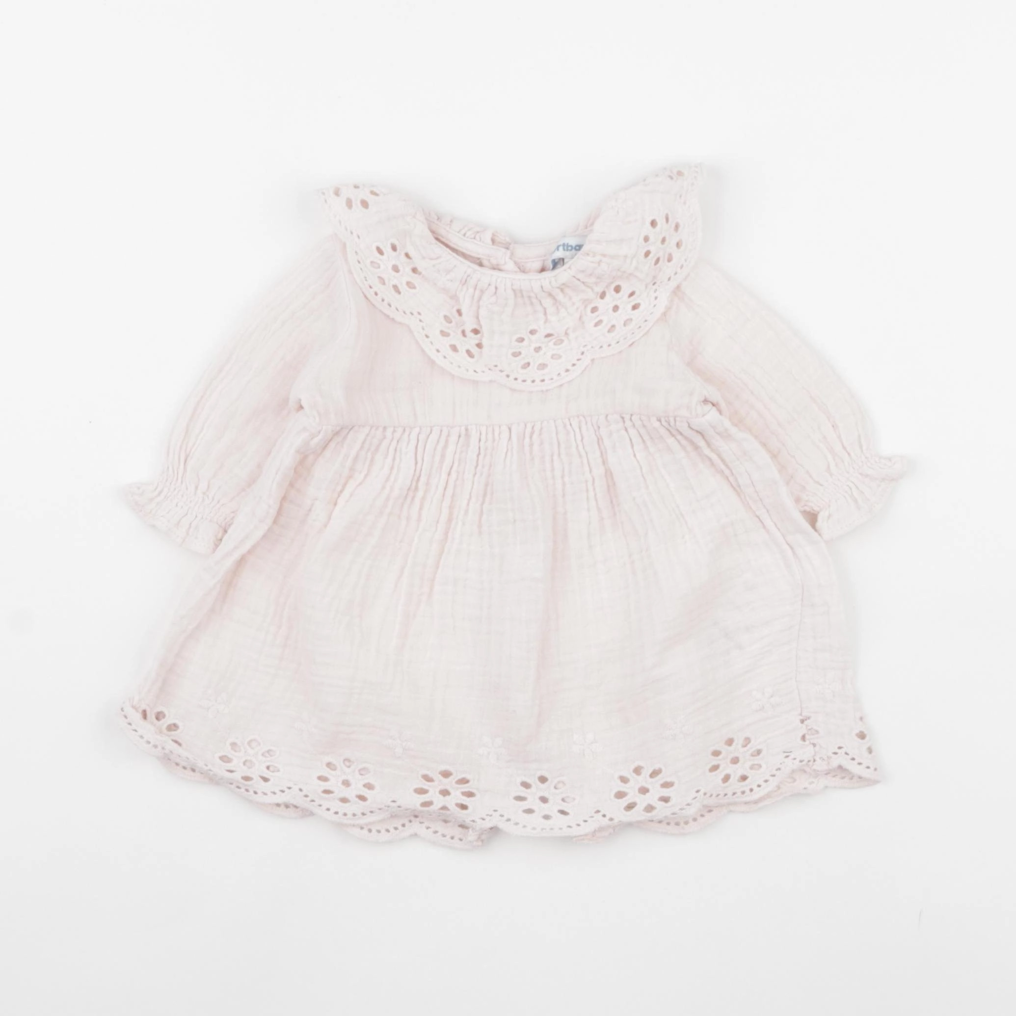 Vertbaudet - robe rose - 1 mois