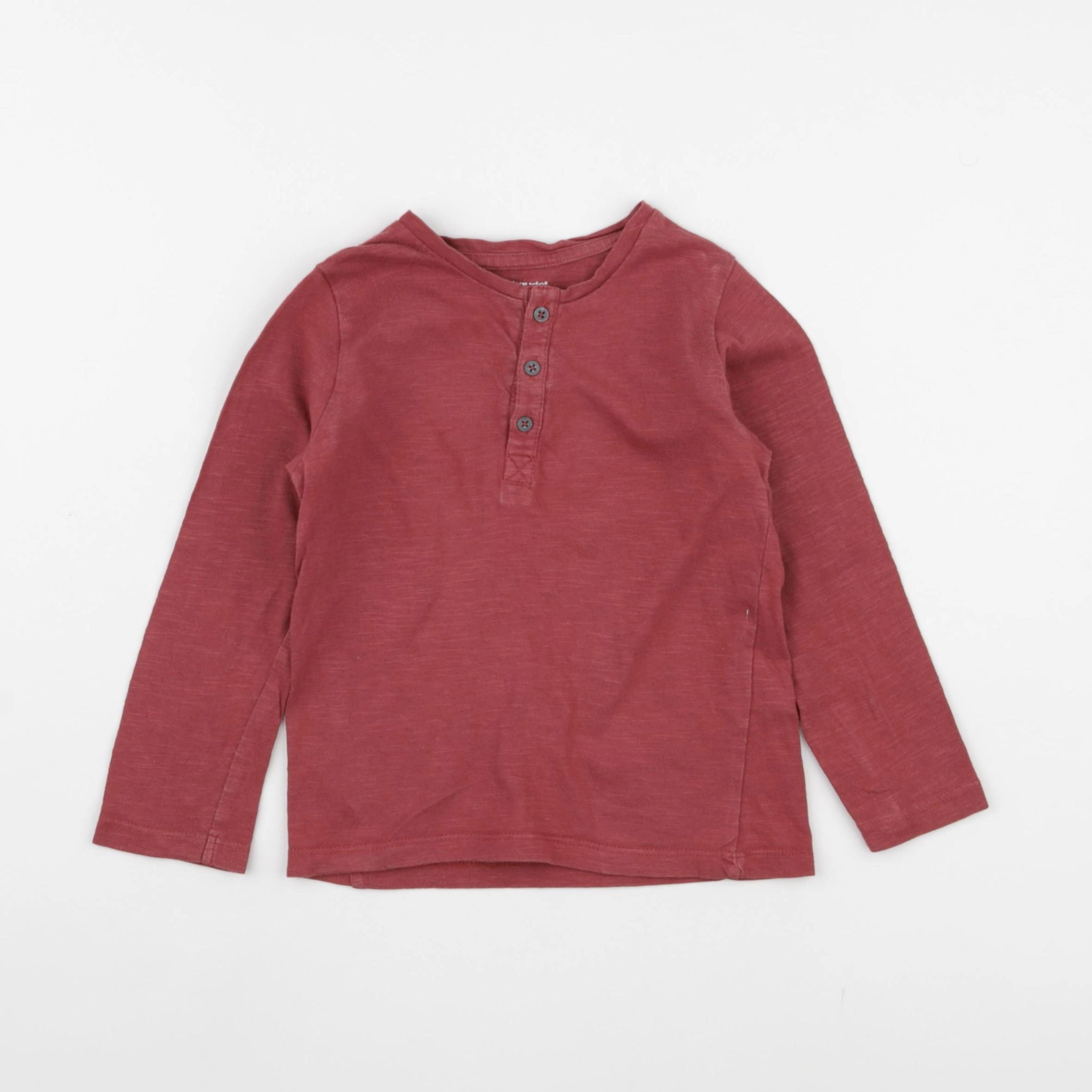 Vertbaudet - tee-shirt rouge - 2 ans