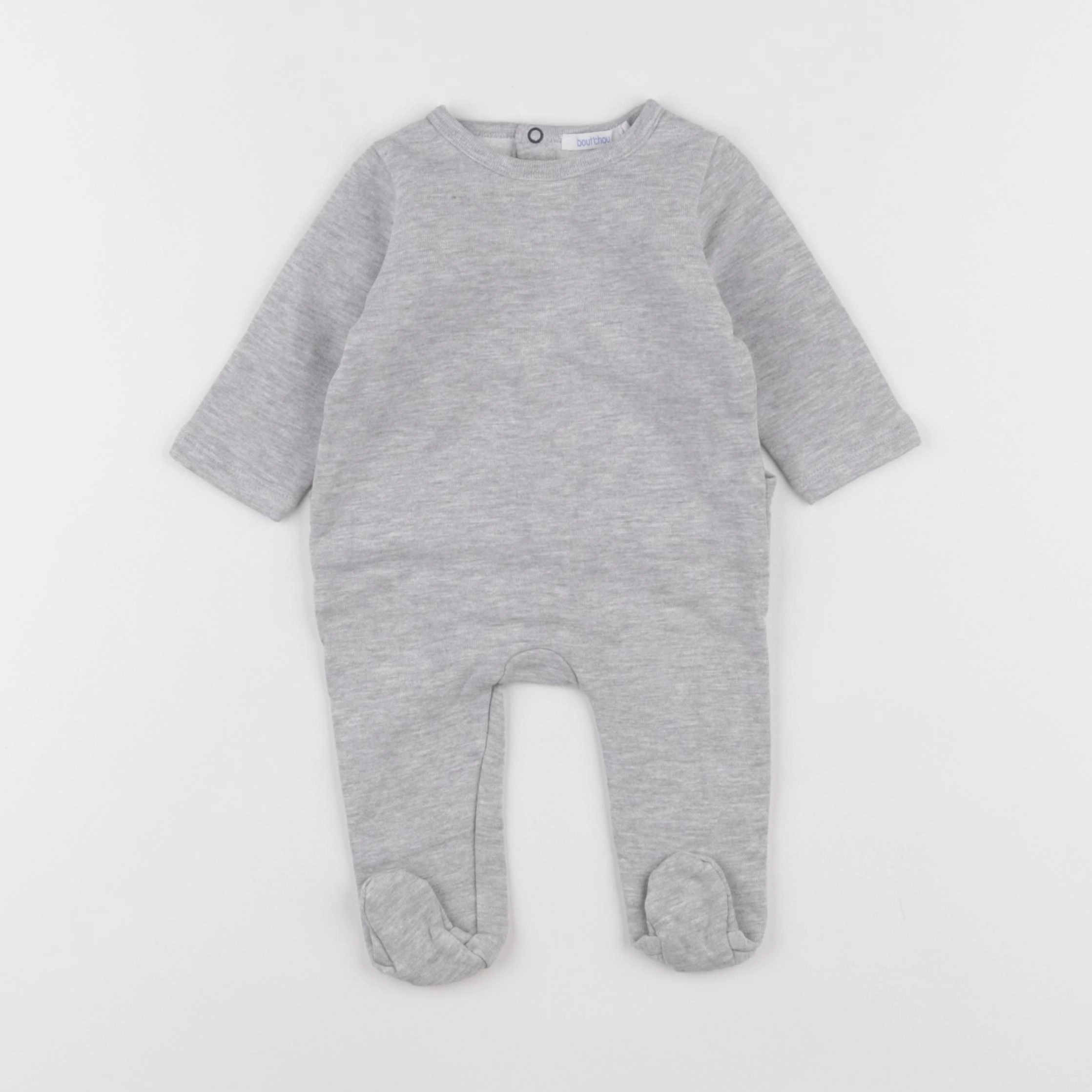 Boutchou - pyjama coton gris - 3 mois