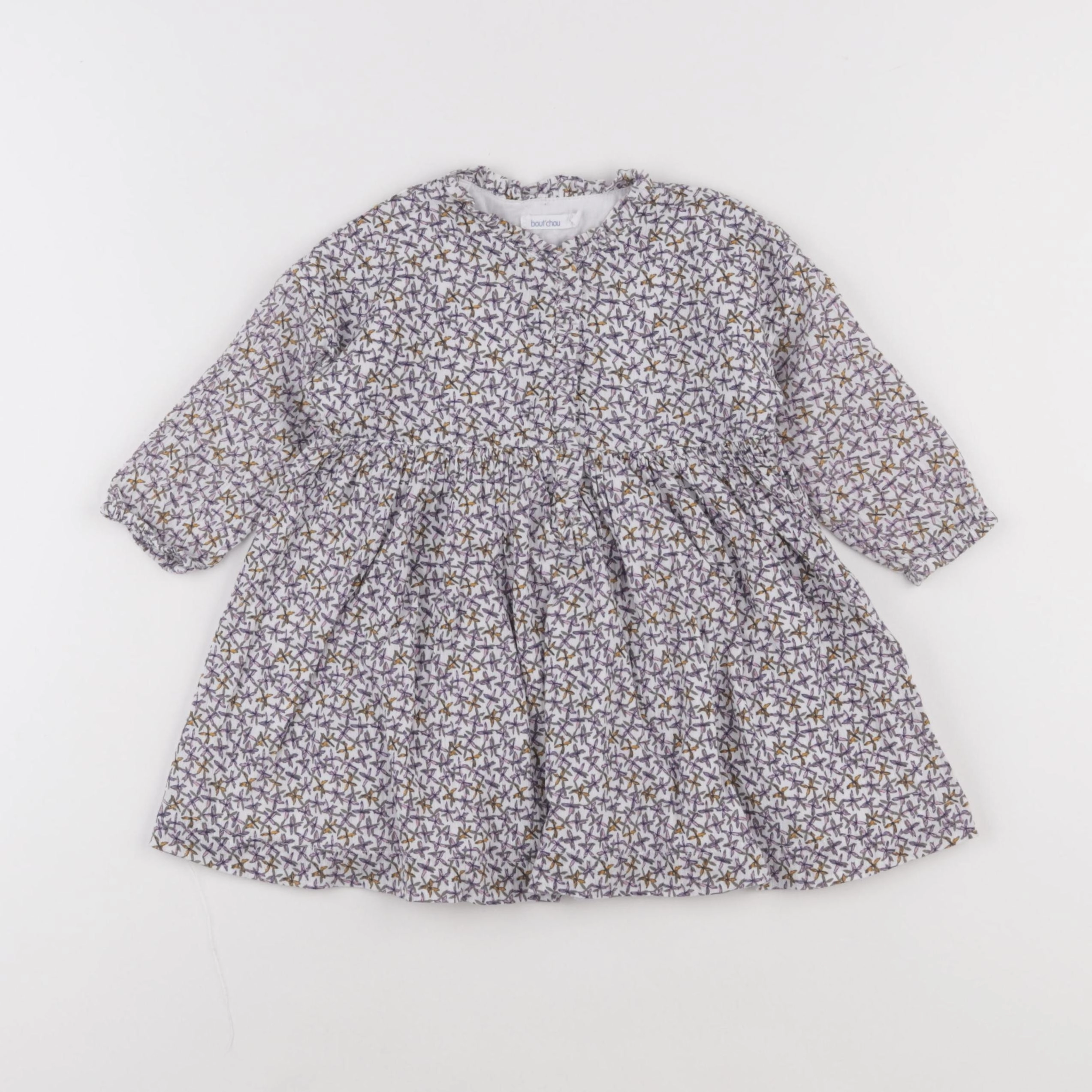 Boutchou - robe multicolore - 9 mois